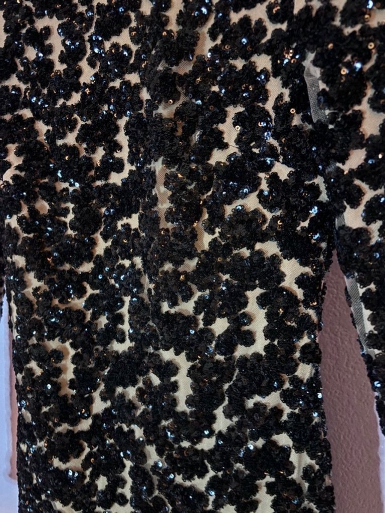 Dress the Population Women's Dress the Population Black Sequin Dress Size S Size S / US 4 / IT 40 - 2 Thumbnail