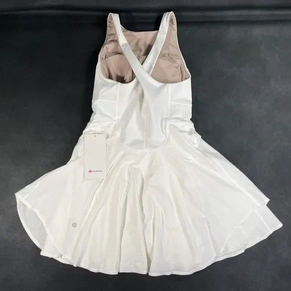 Lululemon NWT Lululemon Court Crush Tennis Dress Womens Size 6 White Size XS / US 0-2 / IT 36-38 - 2 Thumbnail
