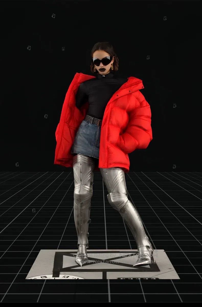 Balenciaga Balenciaga World of Tomorrow Down Puffer Coat Size US S / EU 44-46 / 1 - 1 Thumbnail
