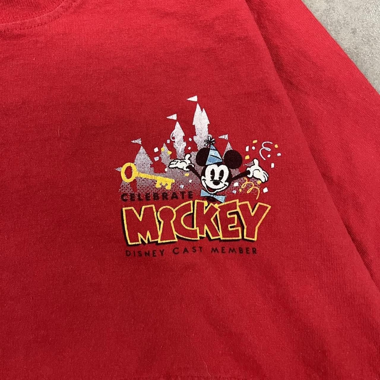 Disney Crazy Vintage Y2K/2000s Super Rare Disney Mickey’s 90th Birthday Cast Member Exclusive Spirit Jersey! Size US S / EU 44-46 / 1 - 6 Thumbnail