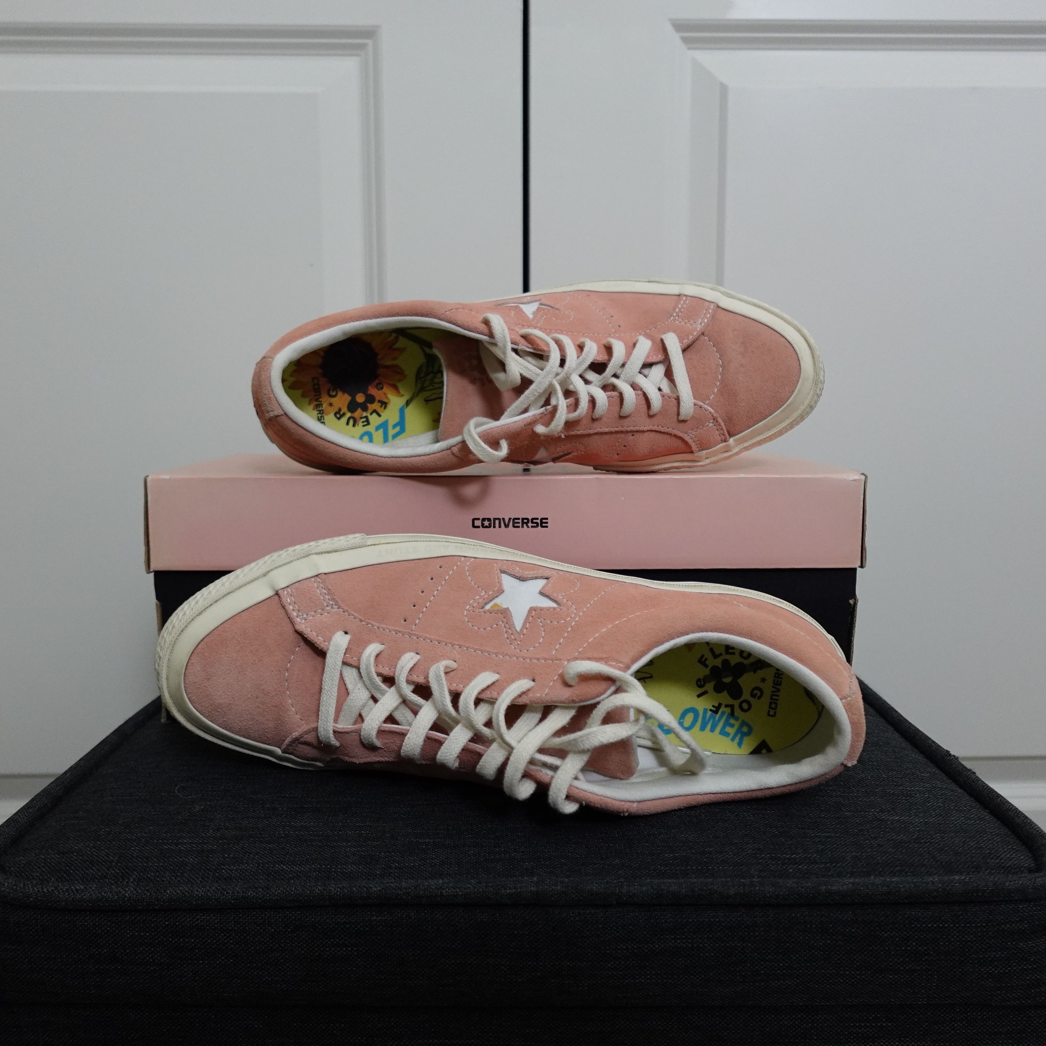 Golf le Fleur Converse x Golf Le Fleur One Star - Peach Pearl Pink Size US 11 / EU 44 - 5 Thumbnail