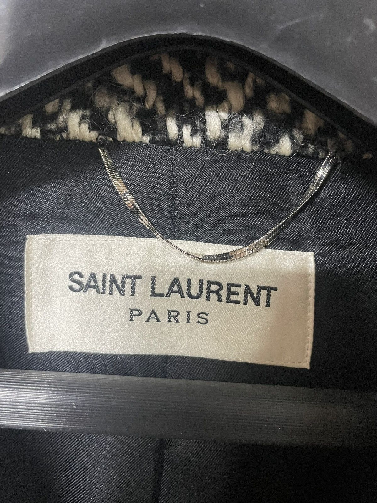 Saint Laurent Paris 14aw saint laurent Herringbone coat Size US S / EU 44-46 / 1 - 4 Thumbnail