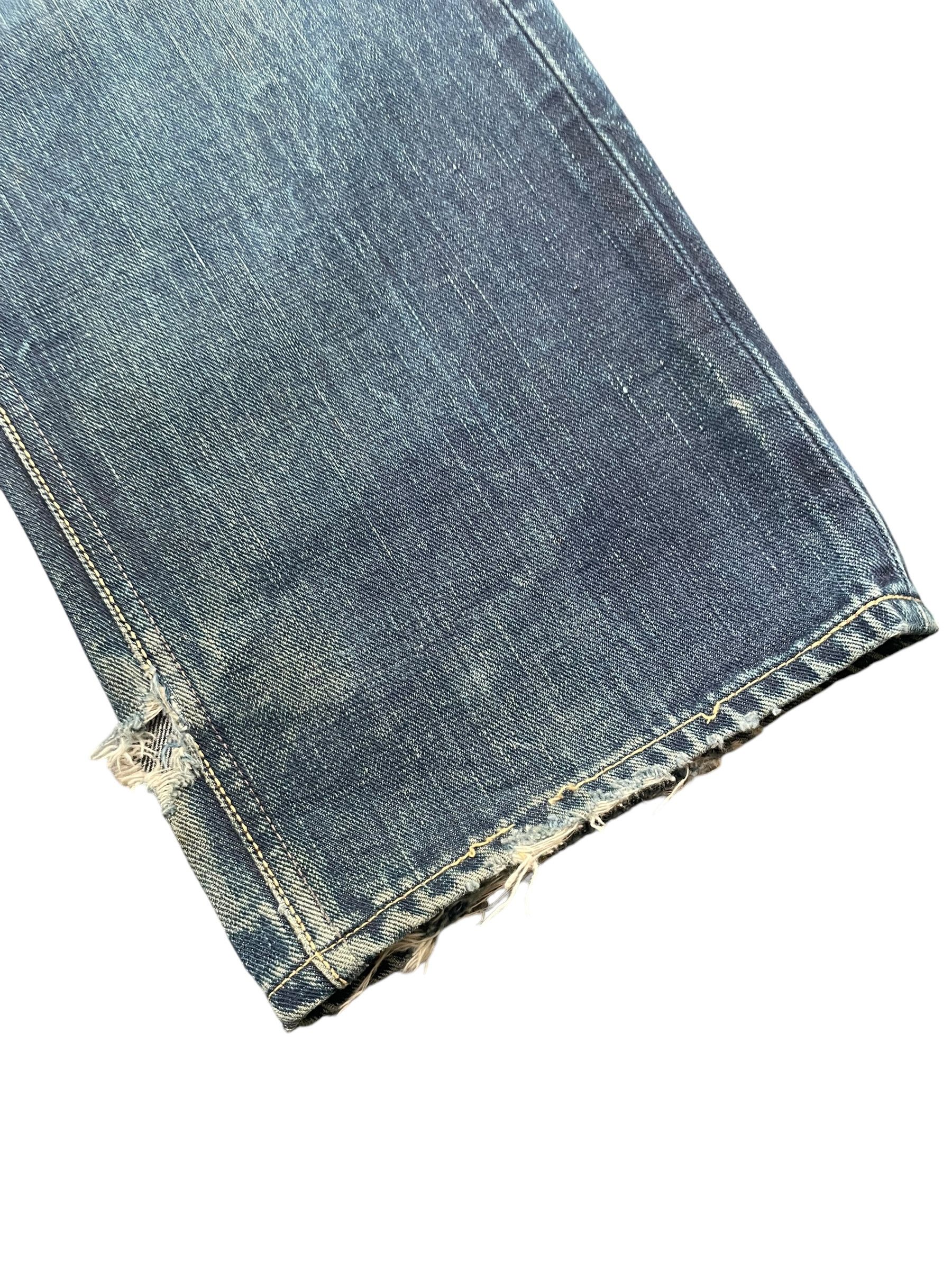 Lee Vintage Selvedge Lee Rider Distresed Denim Size US 32 / EU 48 - 14 Thumbnail