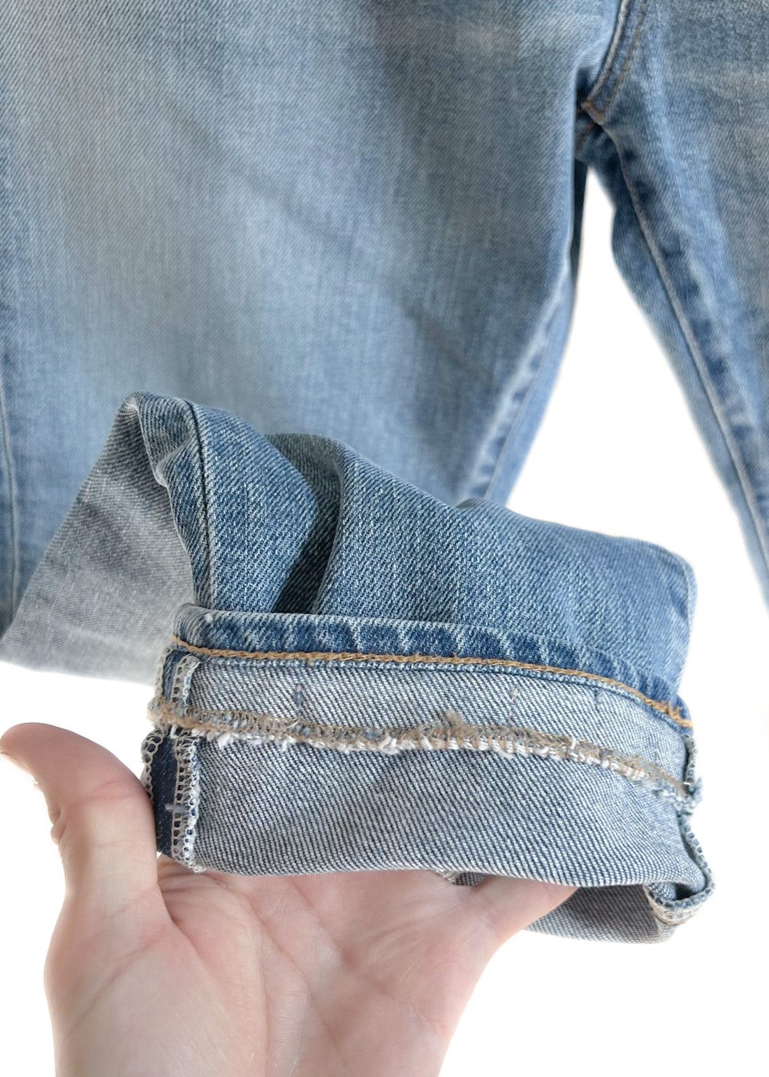 Saint Laurent Paris Saint Laurent Washed Blue D03 Jeans Size US 32 / EU 48 - 7 Thumbnail