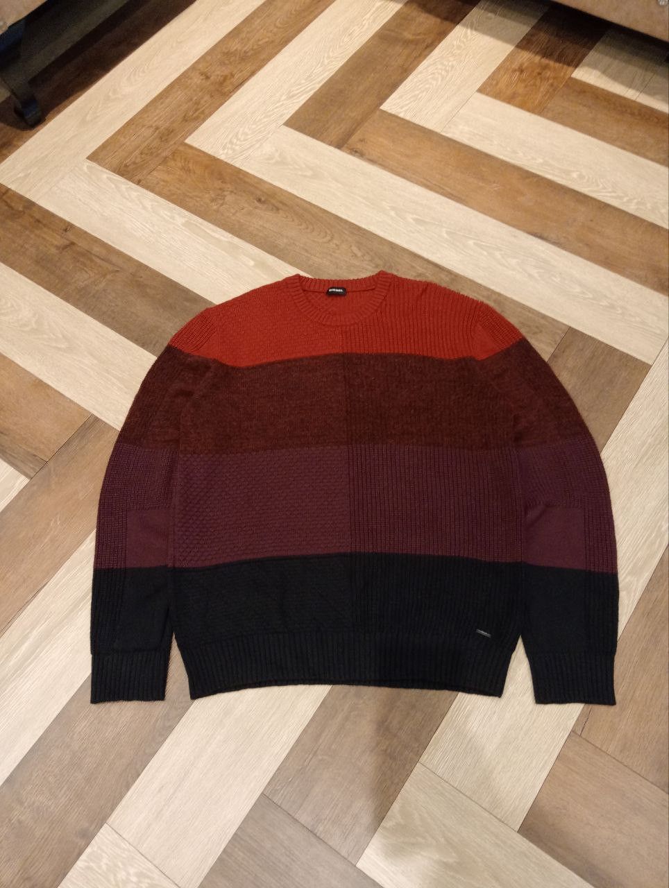 Diesel DIESEL ACRYLIC+WOOL+COTTON+MOHAIR KNITTED SWEATER Size US XXL / EU 58 / 5 - 3 Thumbnail