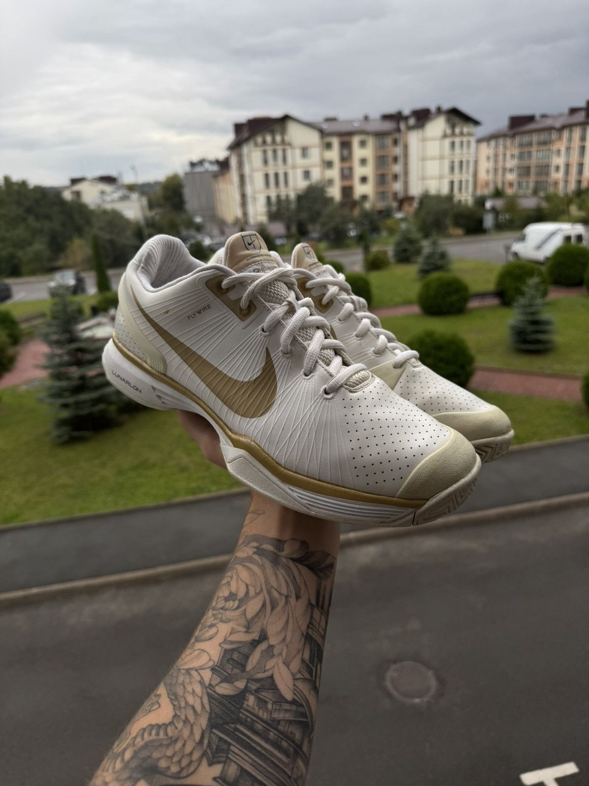 Nike Nike Lunar Vapor Tour Federer Tennis Wimbledon 2010 Shoes Size US 10 / EU 43 - 1 Thumbnail