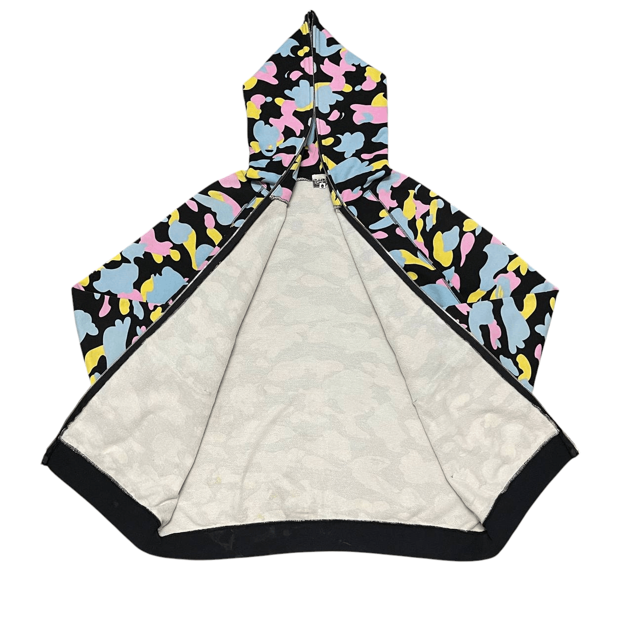 Bape OG 2005 Bape Cotton Candy Full Zip Hoodie Size US L / EU 52-54 / 3 - 10 Thumbnail
