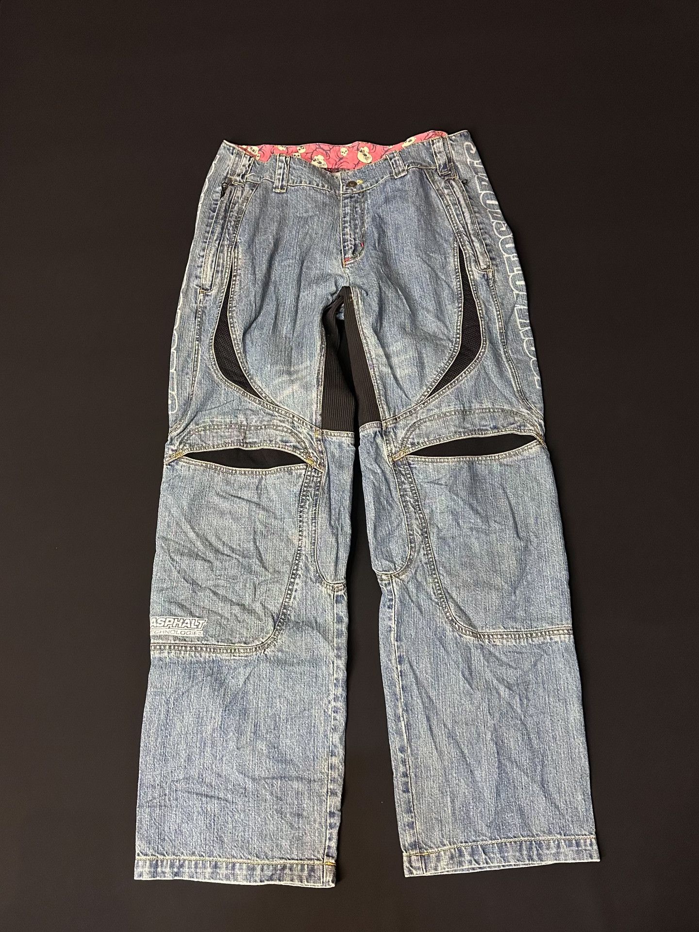 Vintage Vintage 90s Motorcycle Star Jeans Size US 31 - 1 Thumbnail