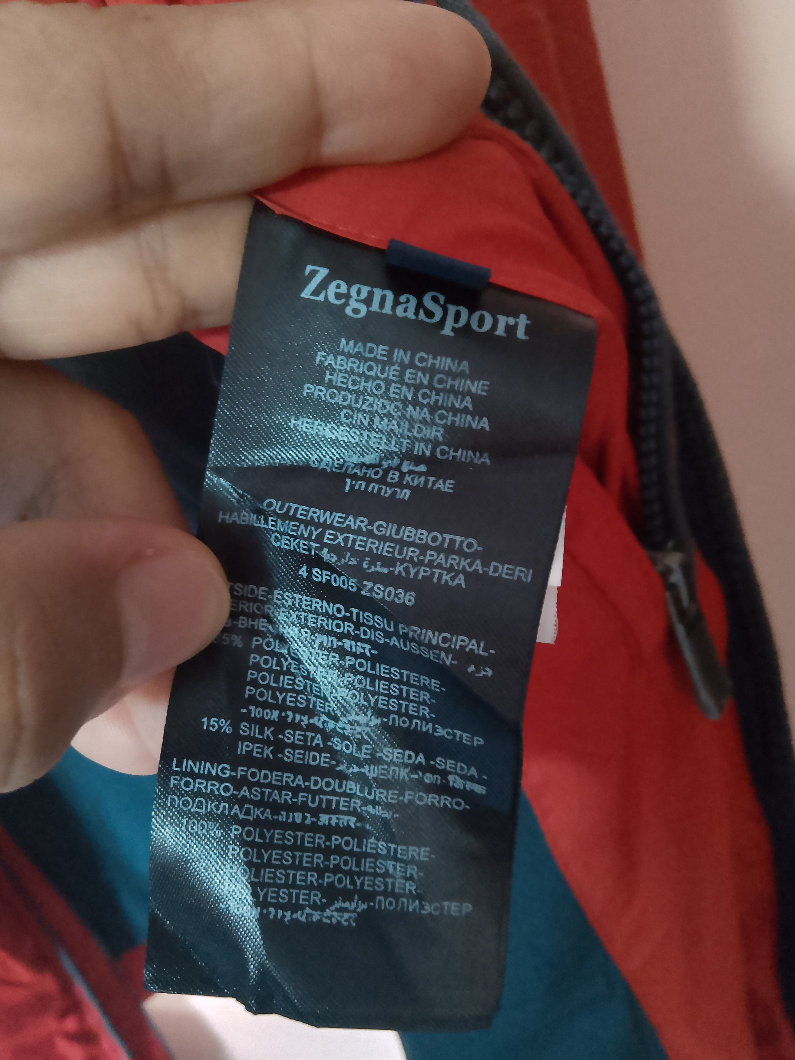 Z Zegna Zegna Sport Techno Silk Lightweight Jacket Size US L / EU 52-54 / 3 - 4 Thumbnail