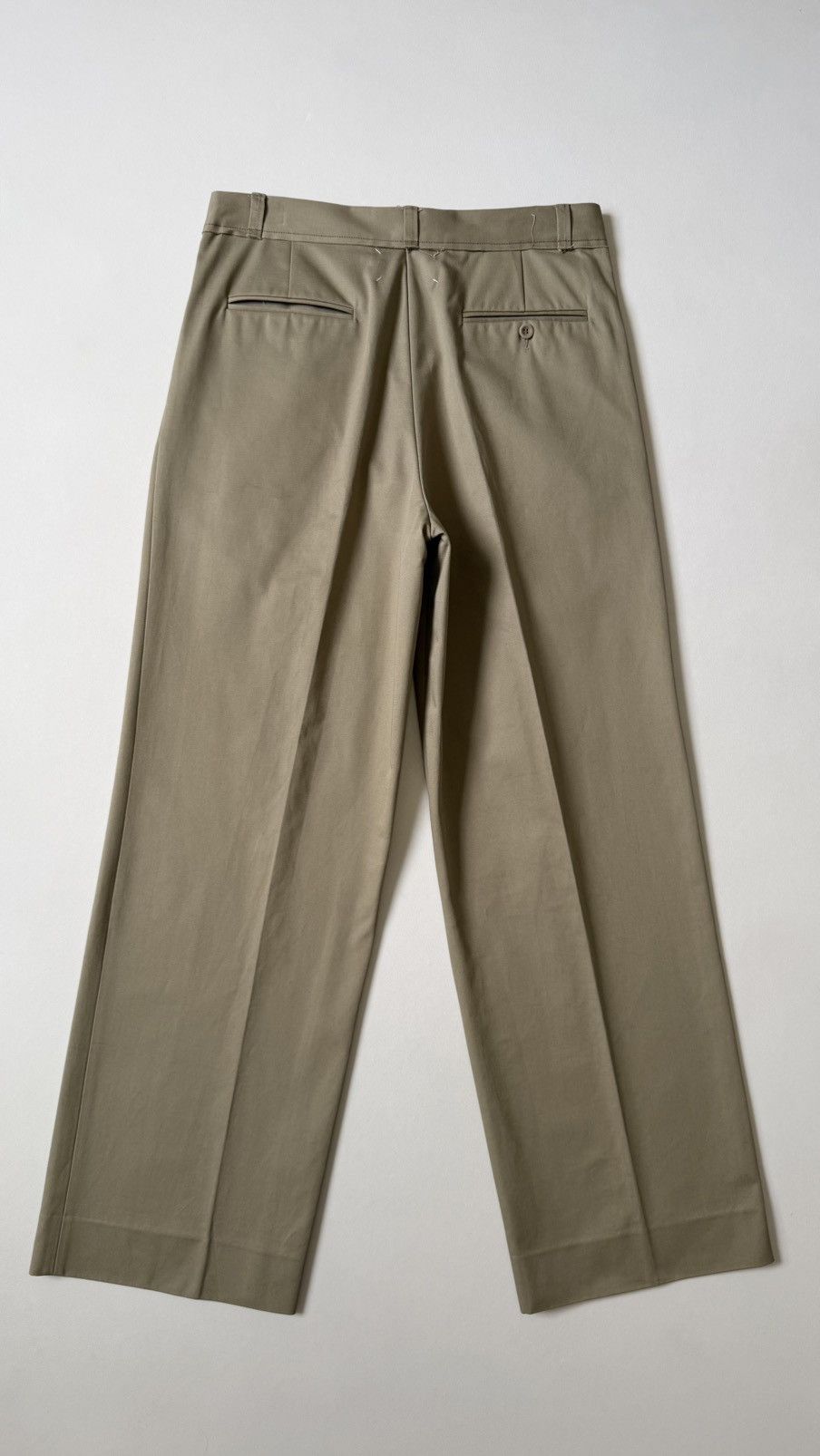 Maison Margiela S/S 22 ‘Reworked Waist Band’ Wide Leg Pants Size US 32 / EU 48 - 14 Thumbnail