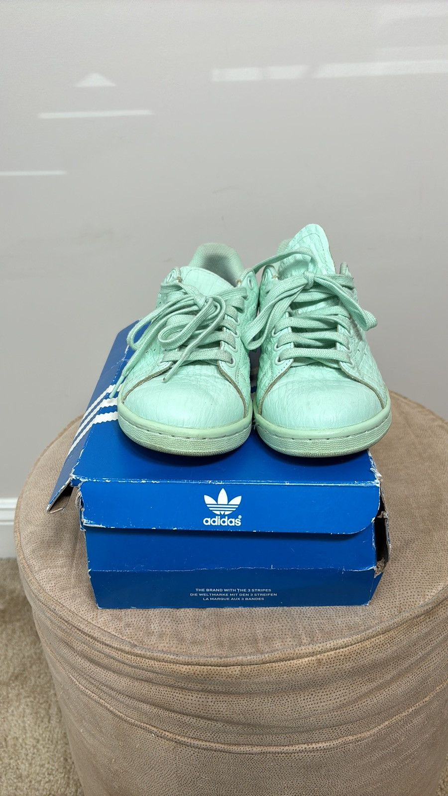 Adidas Adidas Stan Smith Frozen Green Size US 7 / IT 37 - 2 Thumbnail