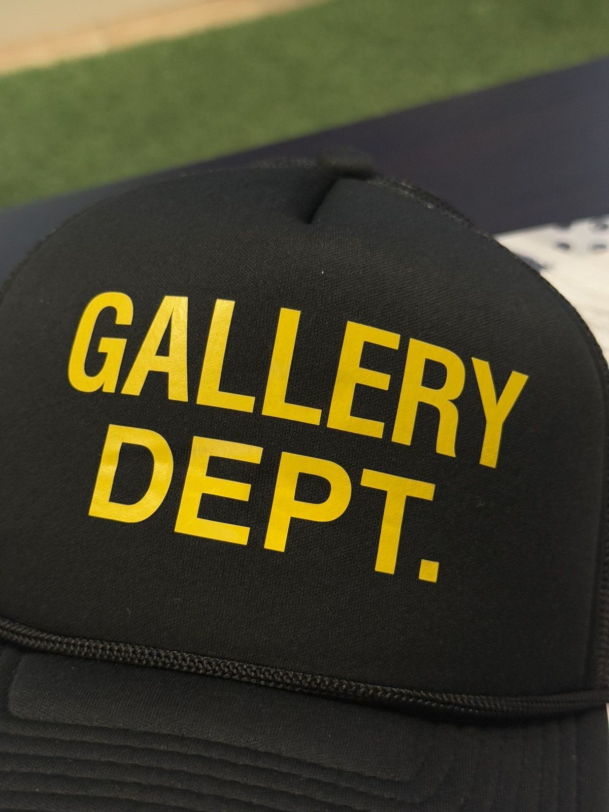 Gallery Dept. Gallery DEPT SnapBack Adjustable Hat Black Yellow (NEW) Size ONE SIZE - 8 Thumbnail