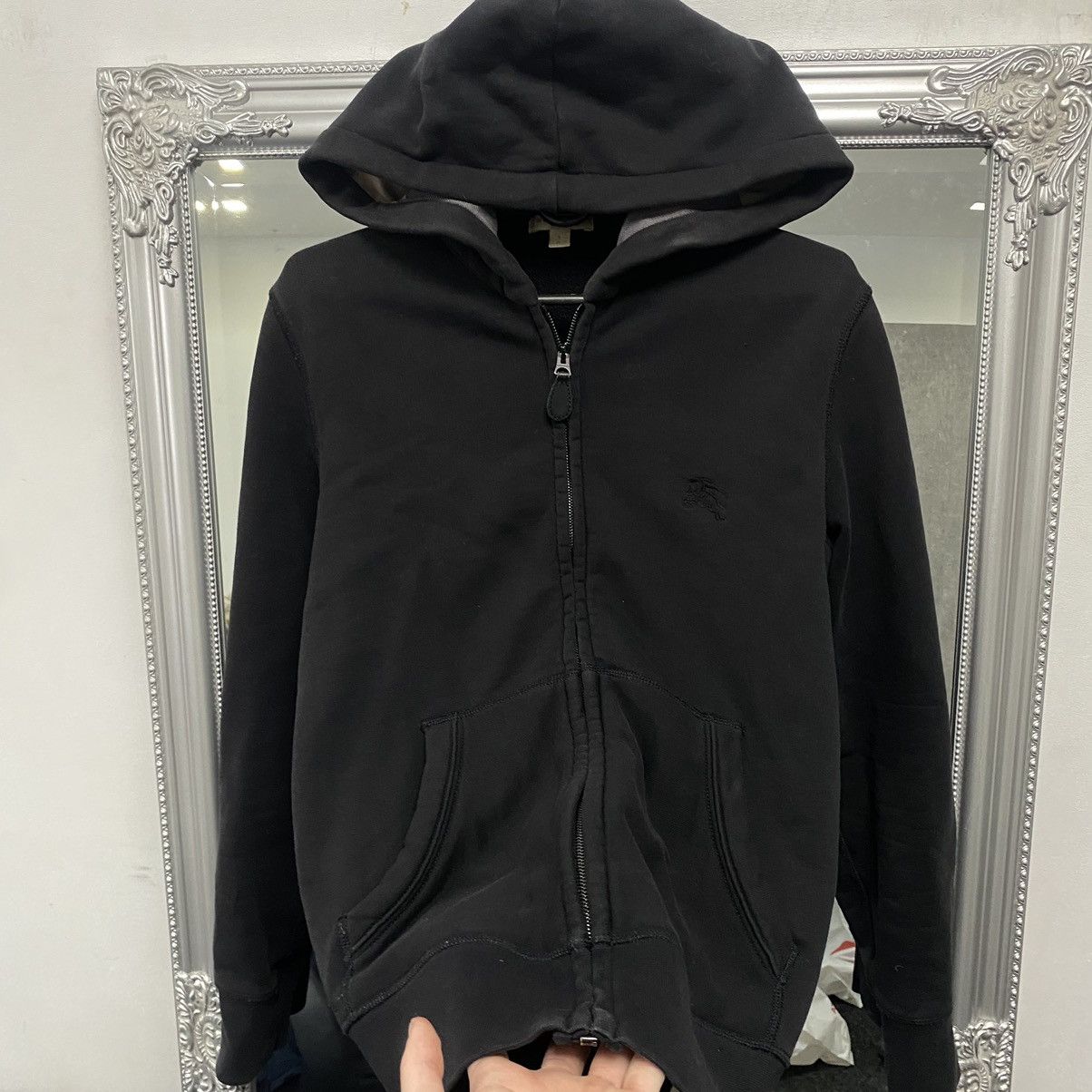 Burberry Vintage Burberry Zip Hoodie Size US S / EU 44-46 / 1 - 3 Thumbnail