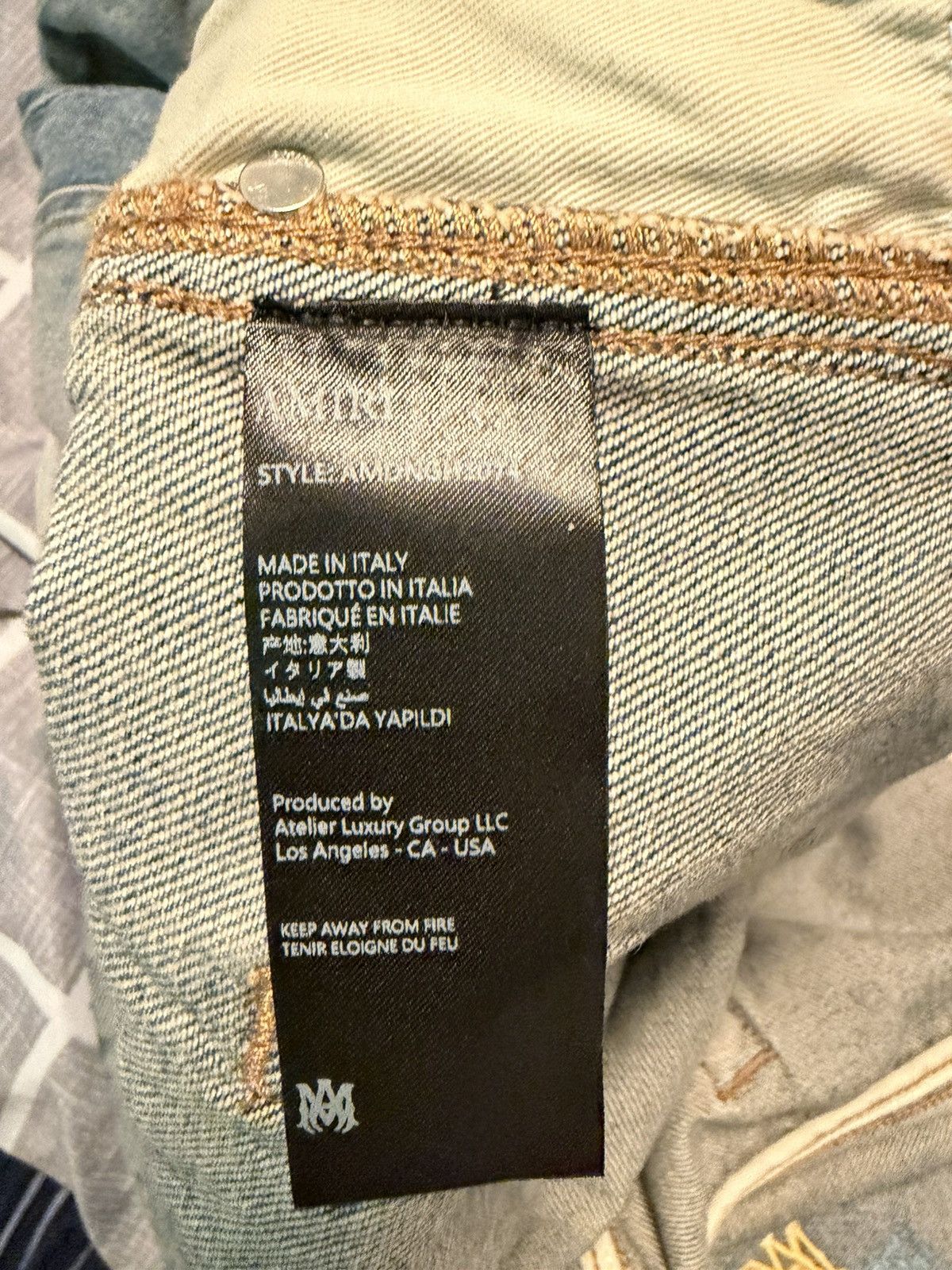 Amiri Amiri Size US 38 / EU 54 - 6 Thumbnail