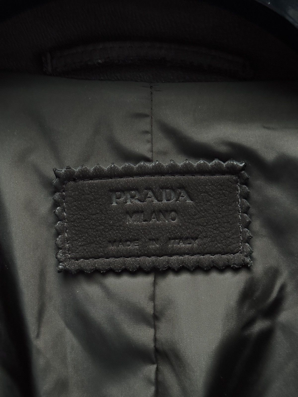 Prada Prada Double Breasted Leather Coat in Brown size IT 52 Size US L / EU 52-54 / 3 - 9 Thumbnail