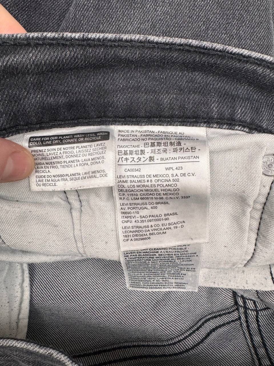 Levi's Levi's 541 Men's Denim Pants Jeans Athletic Fit Black Size US 34 / EU 50 - 10 Thumbnail