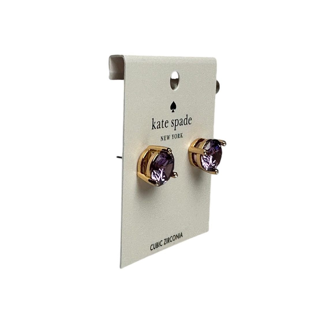 Kate Spade Kate Spade Rise And Shine Studs (Light Amethyst) Earrings Size ONE SIZE - 6 Thumbnail