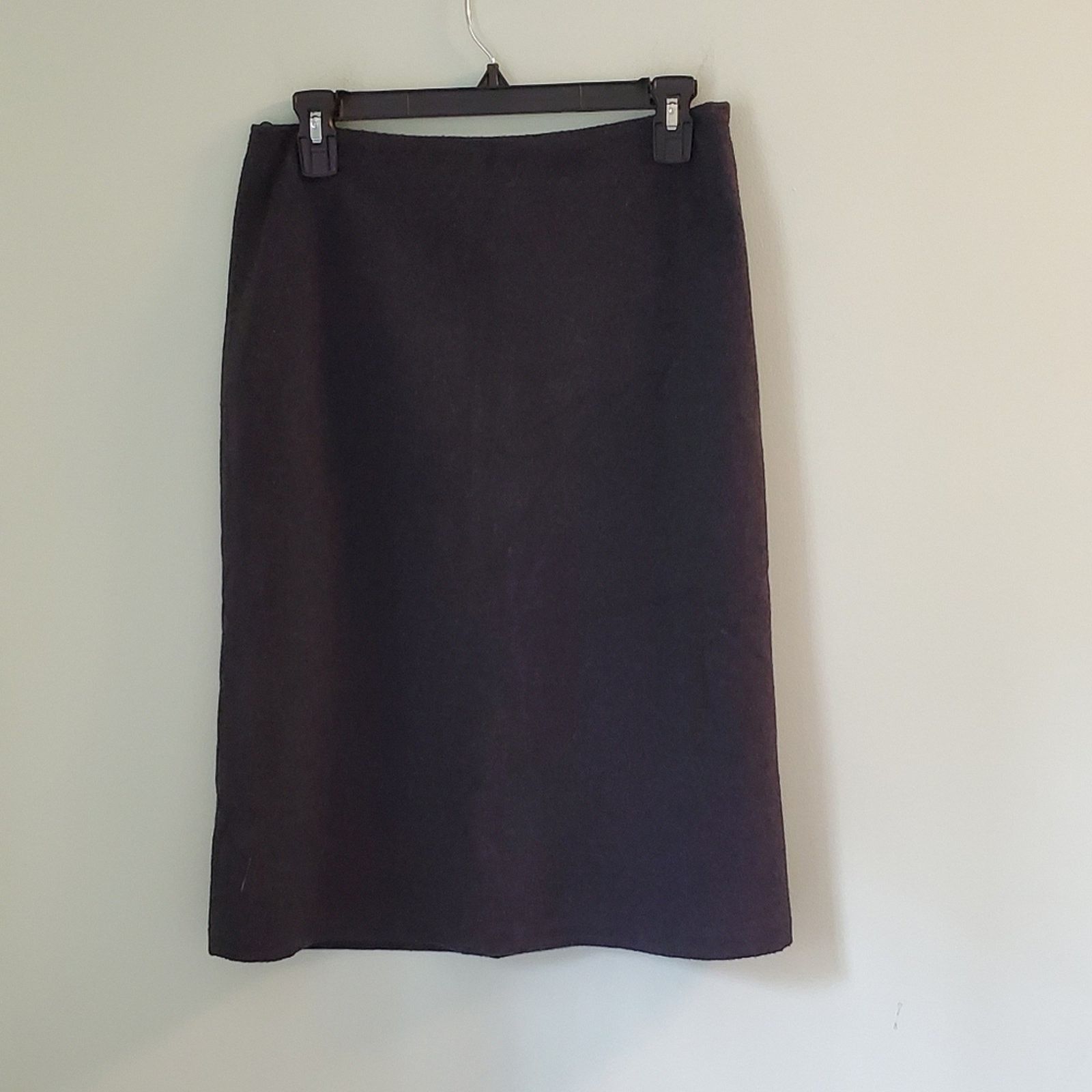 Jil Sander Jil Sander Y2K Designer Soft Gray Fleece Wool Skirt 36EU Size 26" / US 2 / IT 38 - 3 Thumbnail