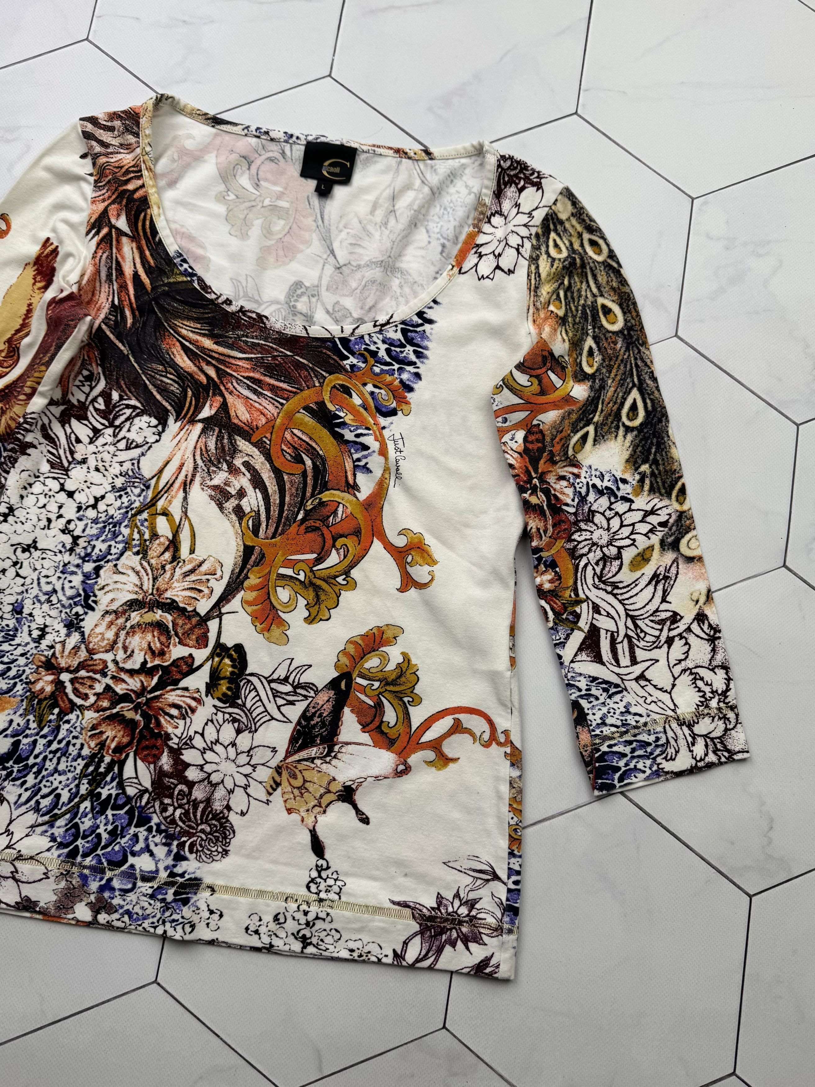 Just Cavalli Just Cavalli 2008 Long Sleeve (B68) Size M / US 6-8 / IT 42-44 - 3 Thumbnail