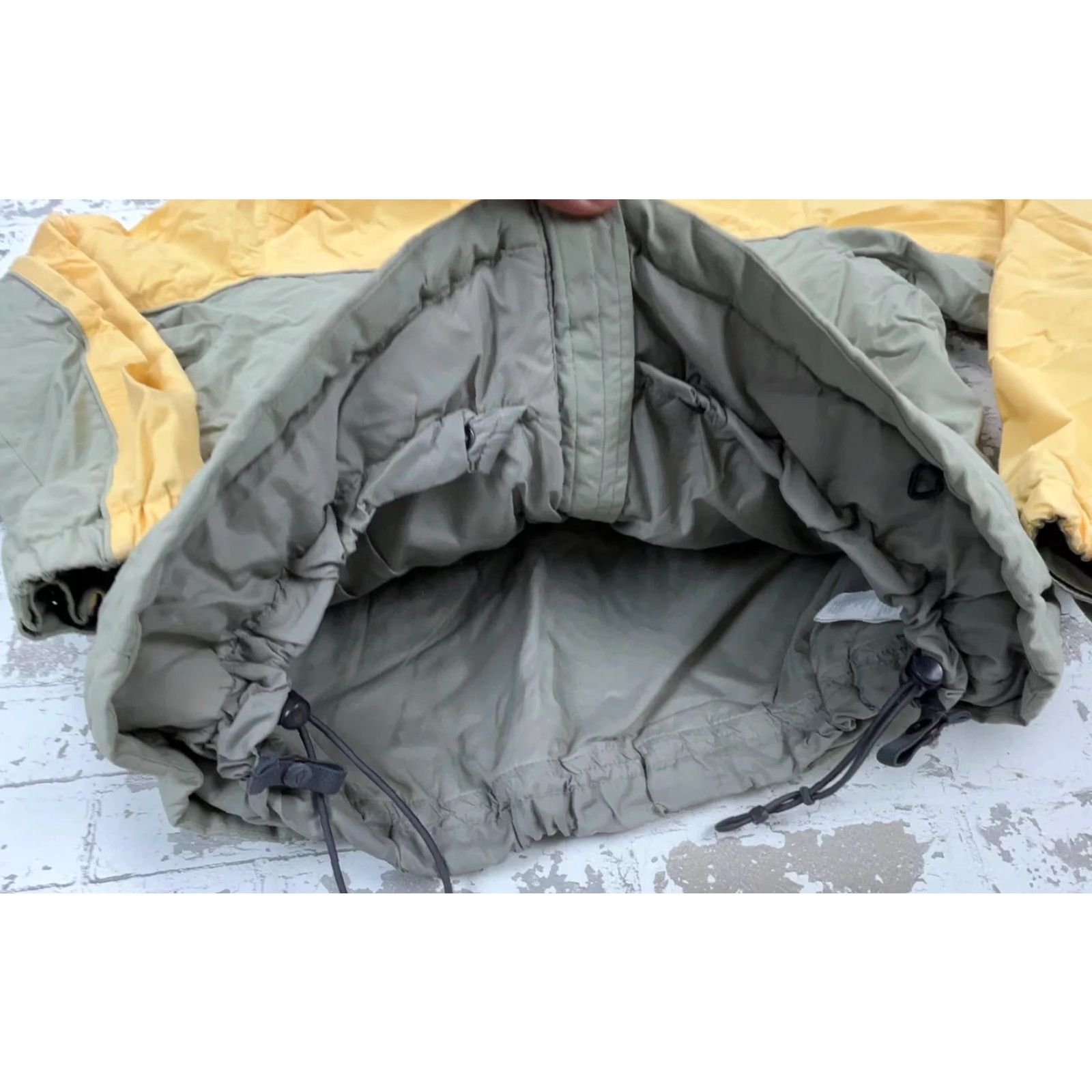 Nike ACG Nike ACG Jacket Women L Yellow Gray Storm Parka Coat Outer Layer Mid-Length Zip Hooded Waterproof Windproof 3 VTG Y2K Mens Womens Girls Boys Size L / US 10 / IT 46 - 6 Thumbnail