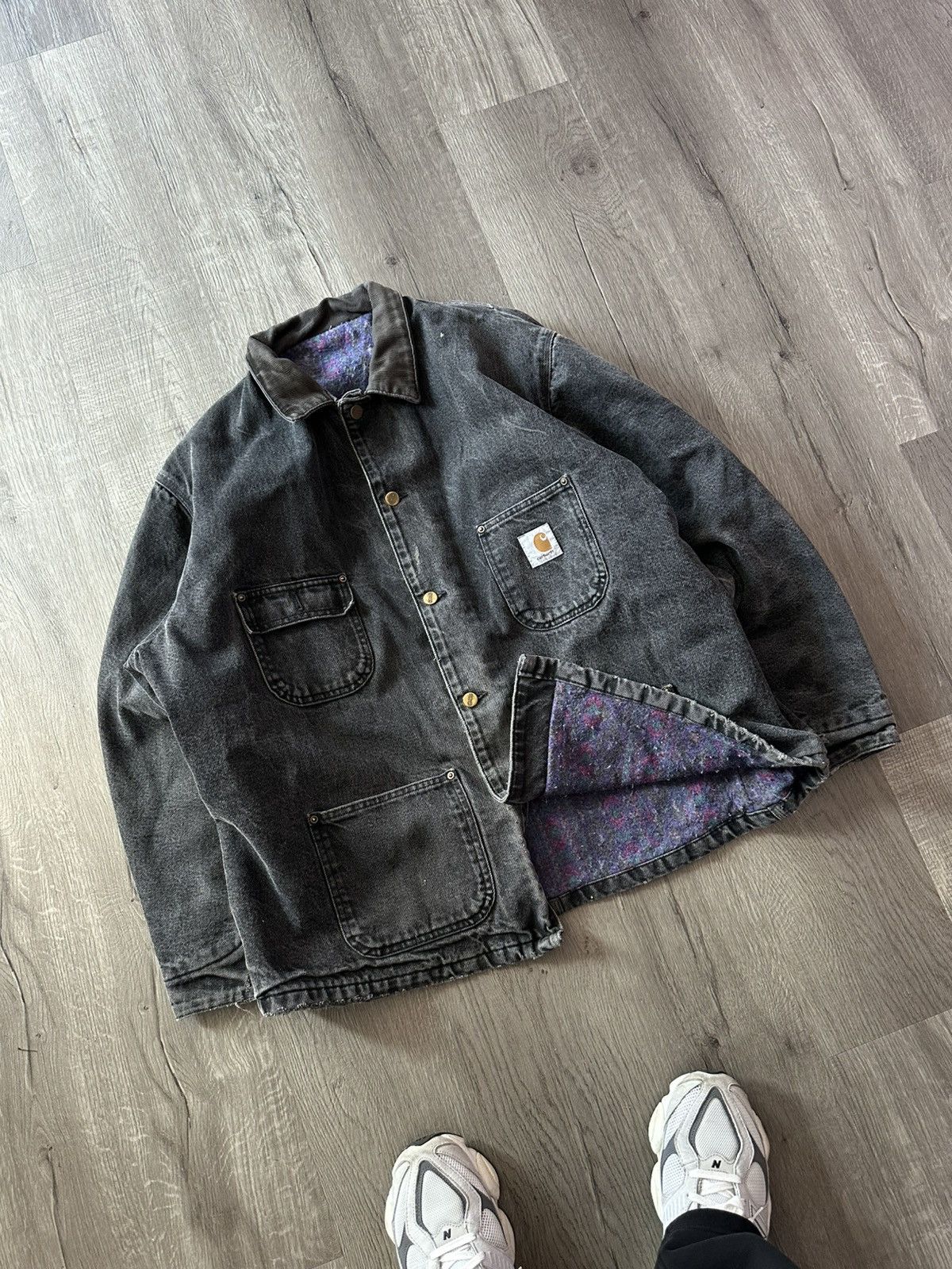 Carhartt Rare Vintage 90s Carhartt Denim Jacket Size US XL / EU 56 / 4 - 5 Thumbnail