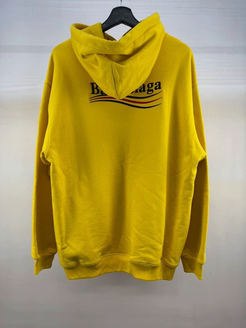 Balenciaga Balenciaga Yellow Embroidered Coca Cola Hoodie-2506 Size US M / EU 48-50 / 2 - 2 Thumbnail
