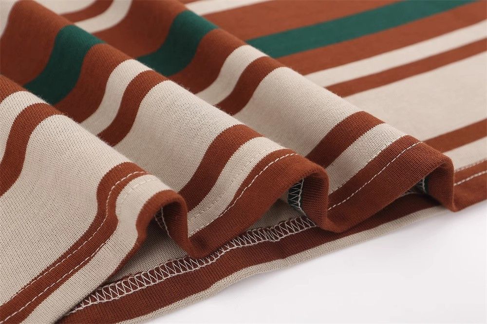 Japanese Brand × Vintage Men's loose casual lapel contrast striped polo shirt y2k Size US M / EU 48-50 / 2 - 5 Thumbnail