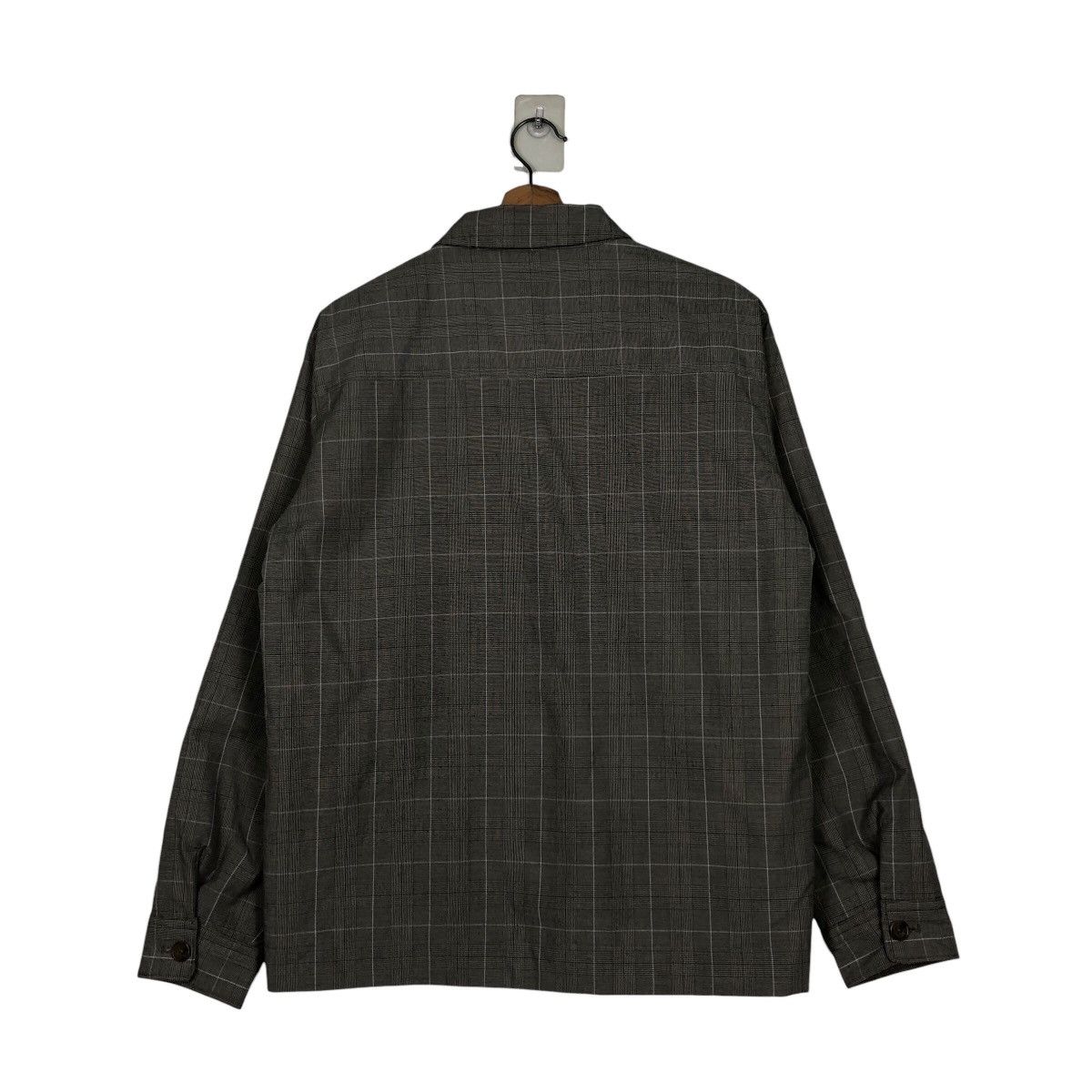 Global Work × Japanese Brand × Vintage 📌Vintage Bomber Jacket Blanket Global Work Issey Miyake Size US M / EU 48-50 / 2 - 9 Thumbnail