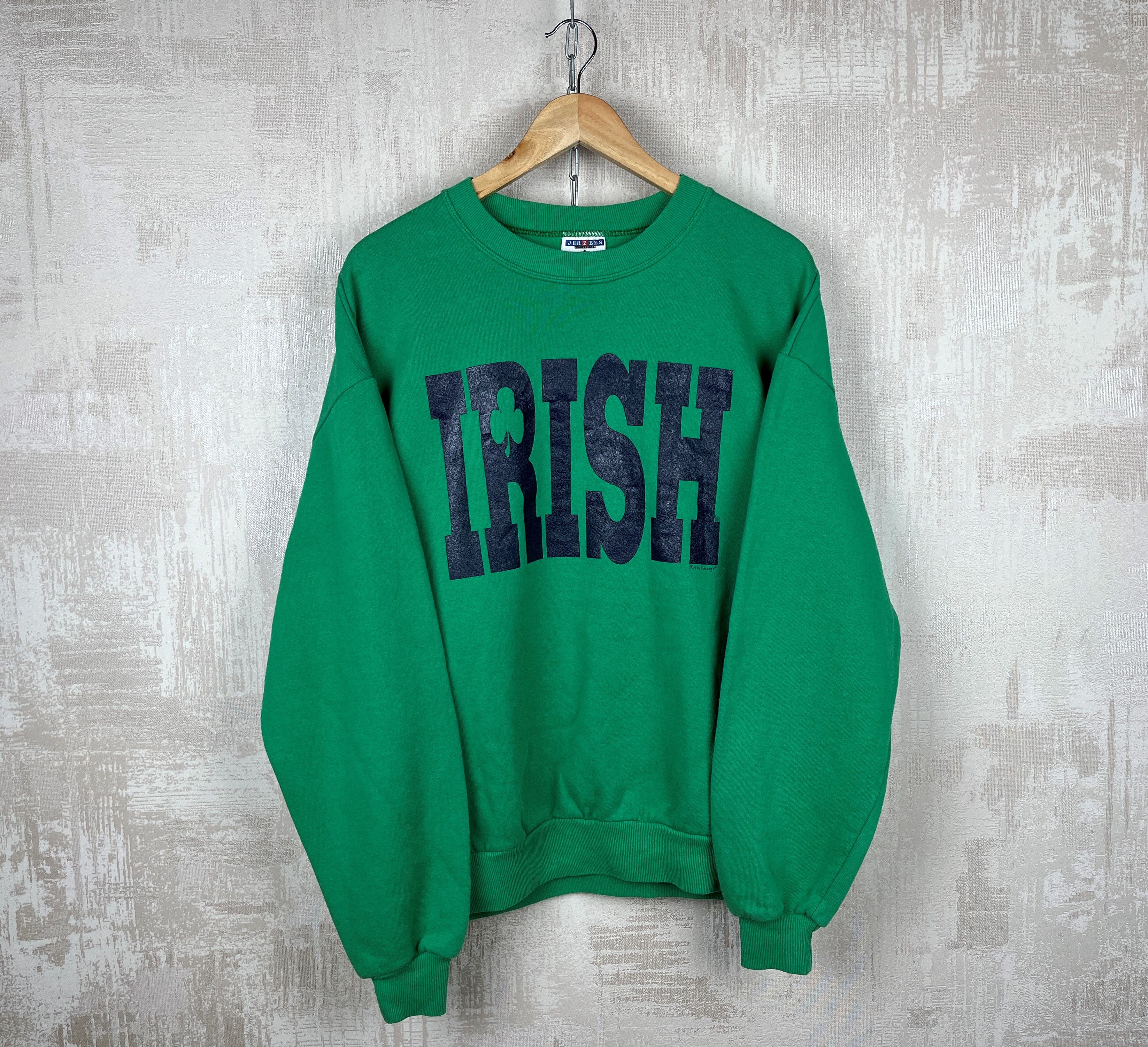 Jerzees Vintage Irish 1996 Escargot Sweatshirt Jerzees Made USA Size US XL / EU 56 / 4 - 9 Thumbnail