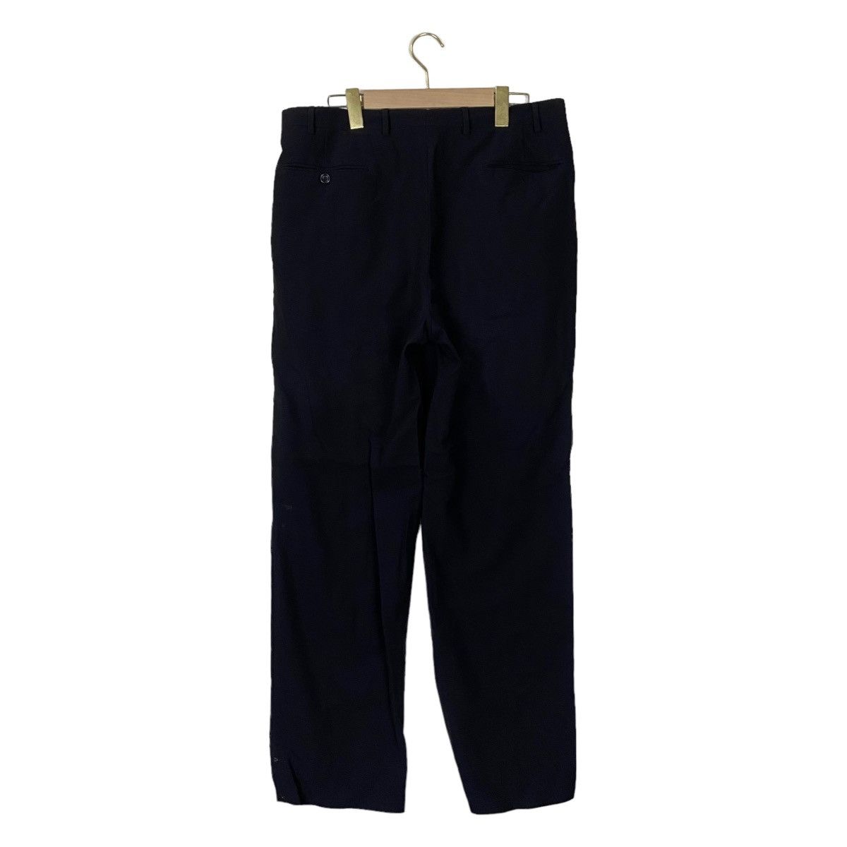 Canali Vintage Canali Italy Black Formal Wool Trousers Slack Pants Size US 35 - 8 Thumbnail