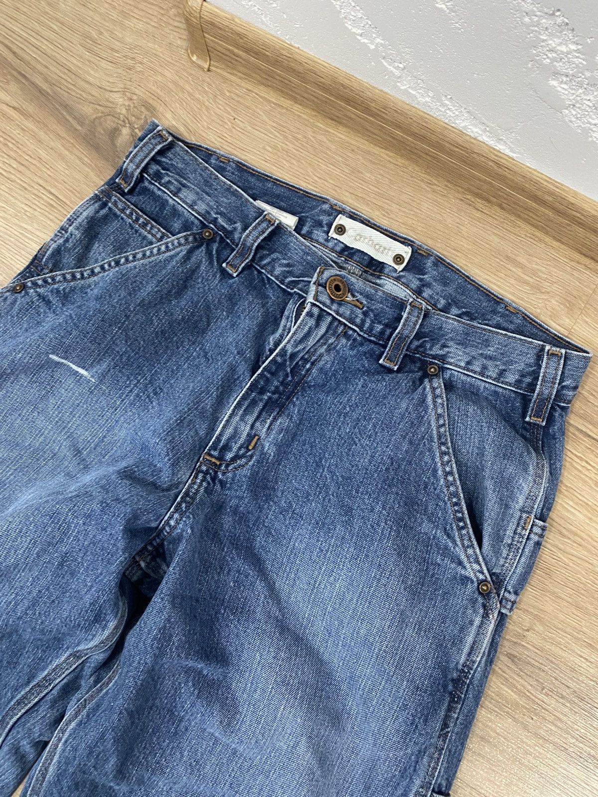 Carhartt Carhartt Carpenter type Workwear Denim Pants Size: W32 L34 Size US 32 / EU 48 - 3 Thumbnail