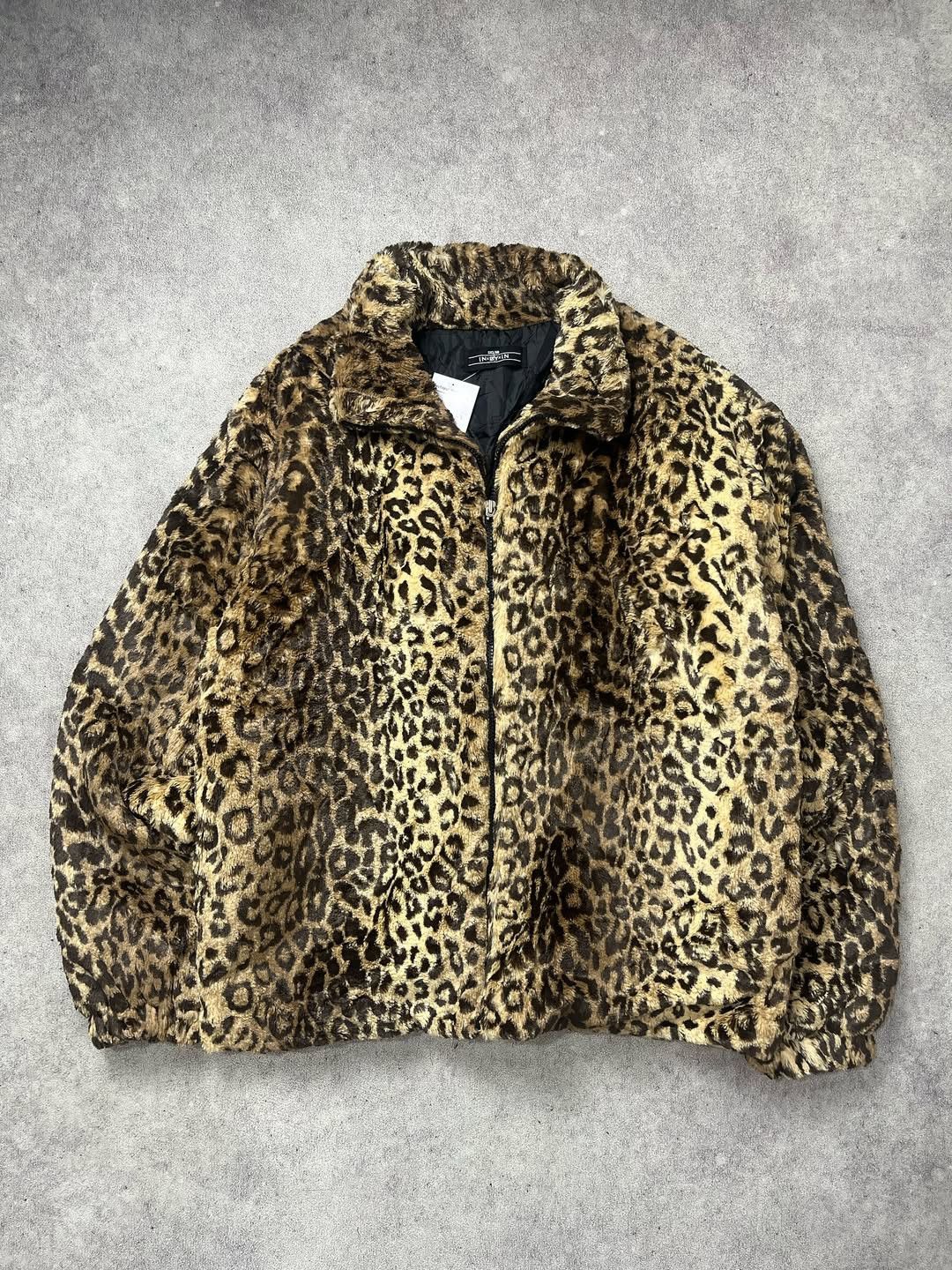 Other INBYIN leopard fleece jacket Size US XL / EU 56 / 4 - 1 Thumbnail