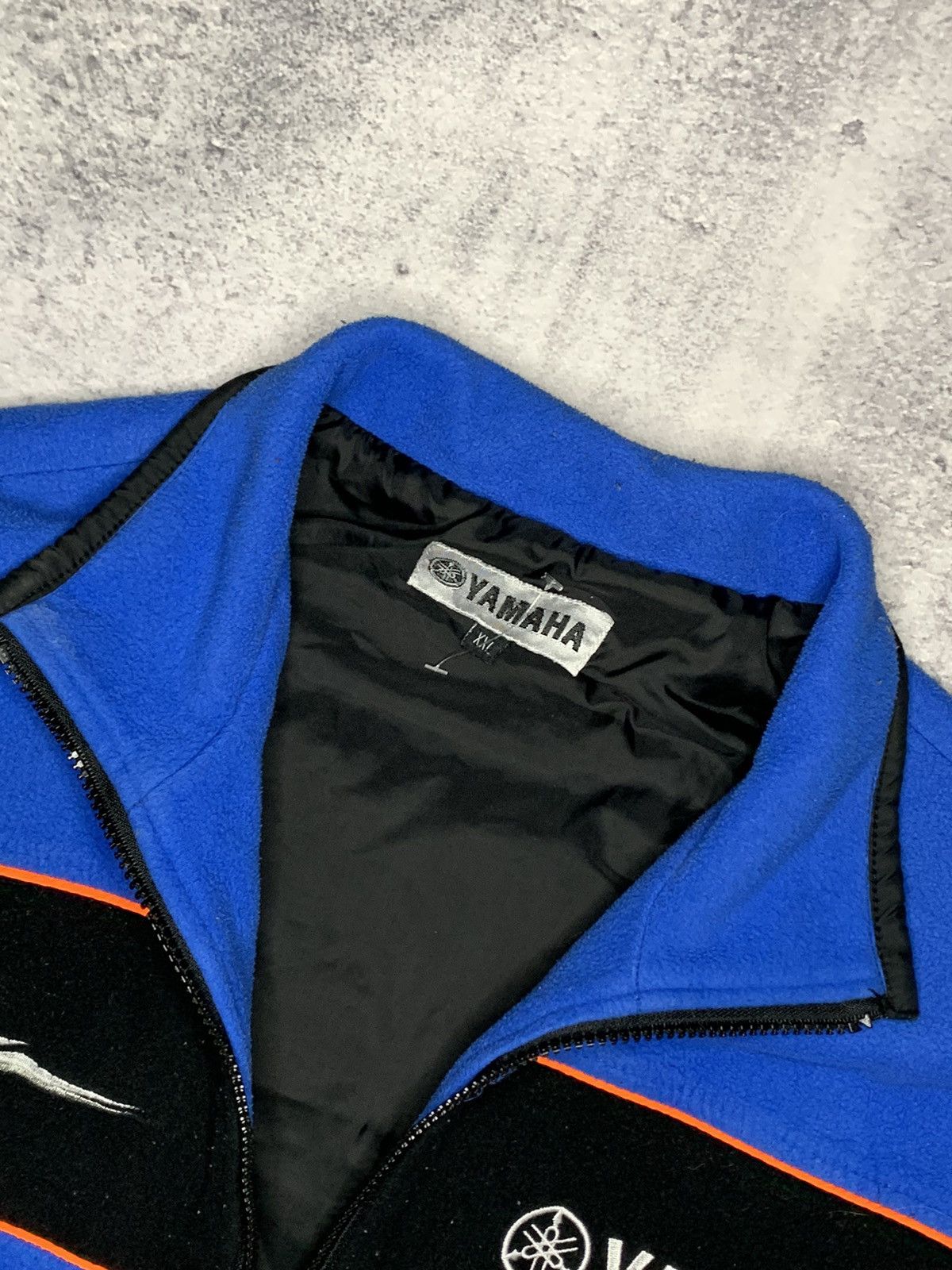 Vintage × Yamaha Vintage Yamaha Fleece Zip Hoodie Y2K USA Size US L / EU 52-54 / 3 - 10 Thumbnail