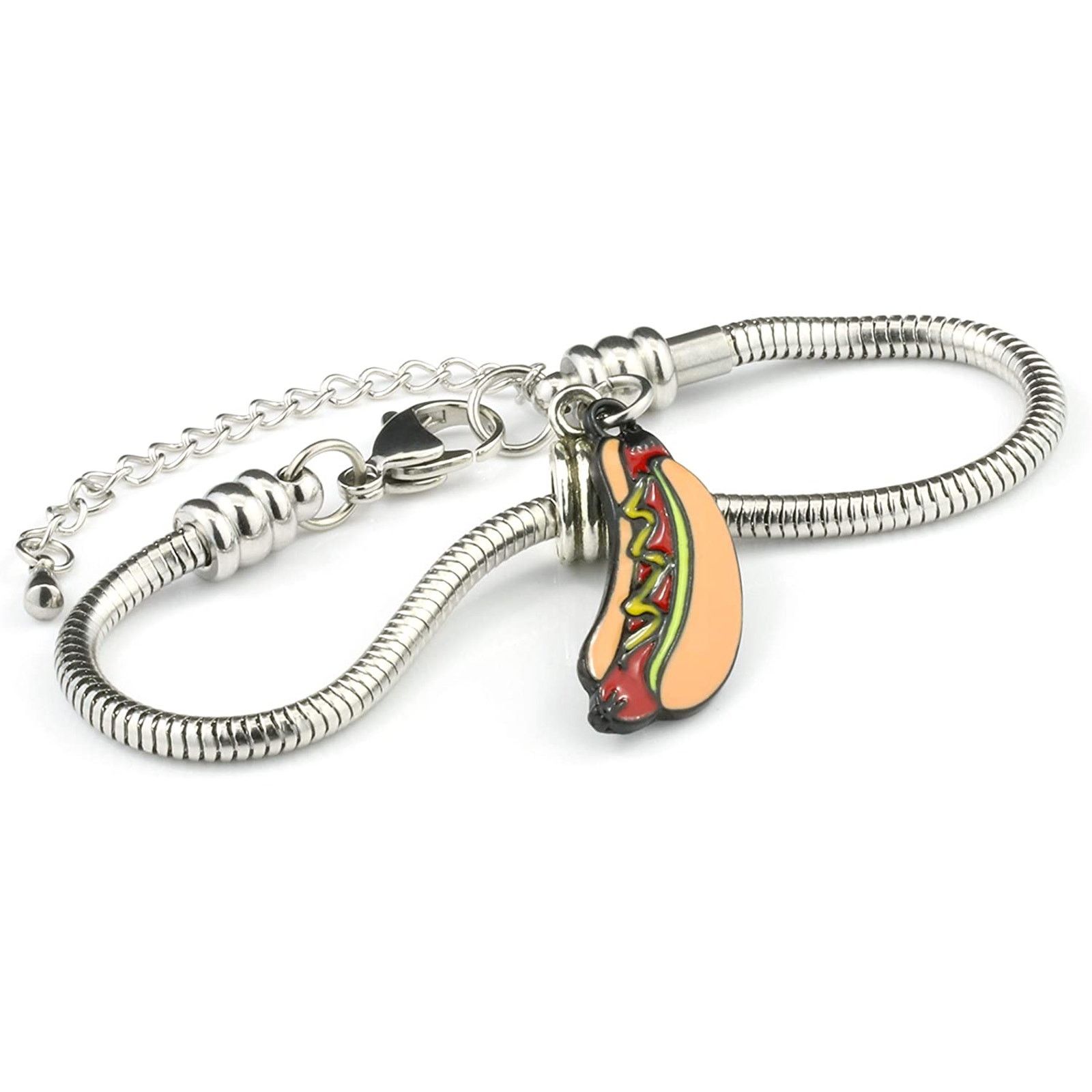 & Other Stories Hot Dog Jewelry | Hot Dog Bracelet Food Novelty Jewelry Size ONE SIZE - 9 Thumbnail