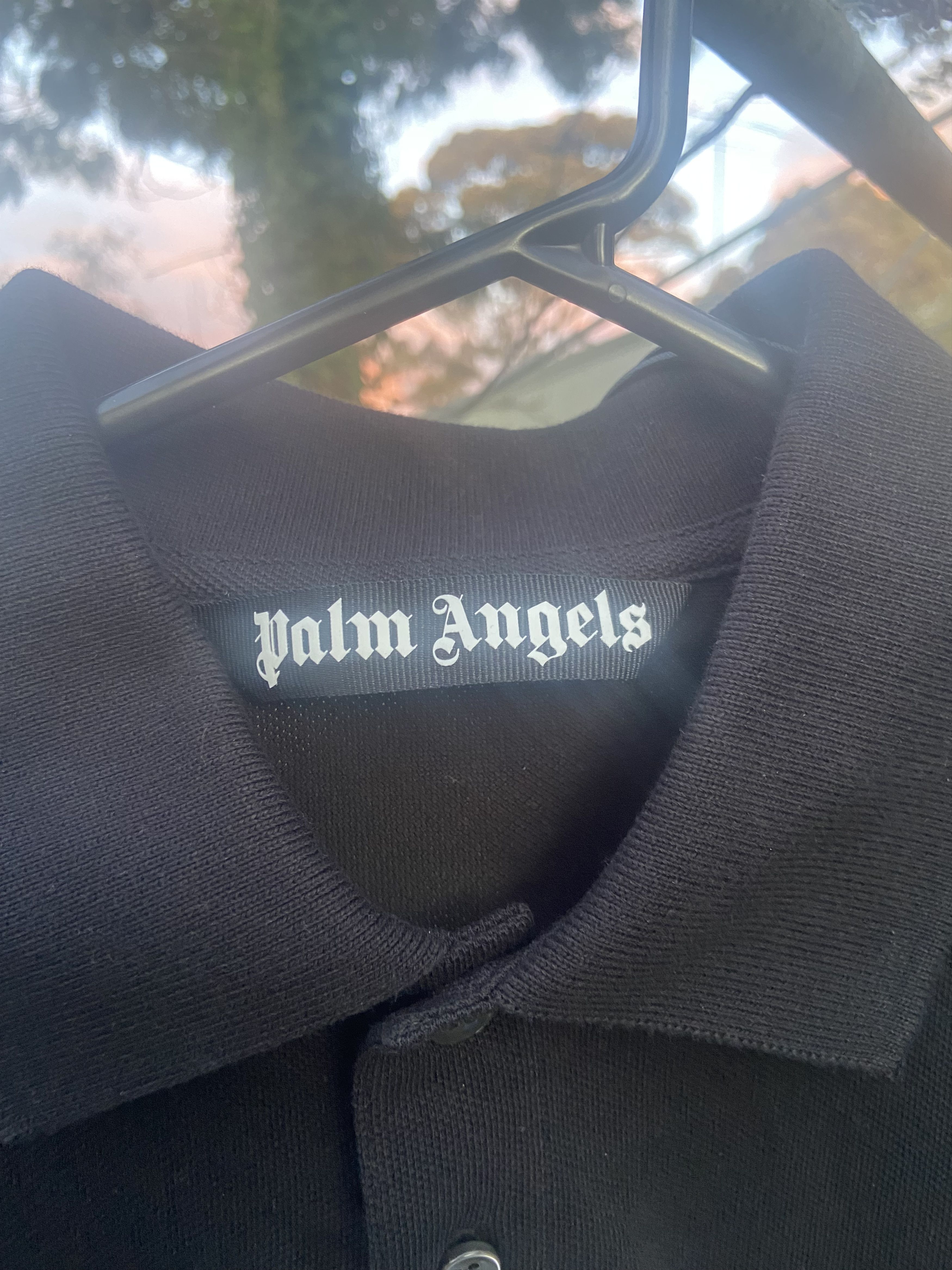 Palm Angels Palm angels curved logo polo logo shirt Size US XL / EU 56 / 4 - 2 Thumbnail