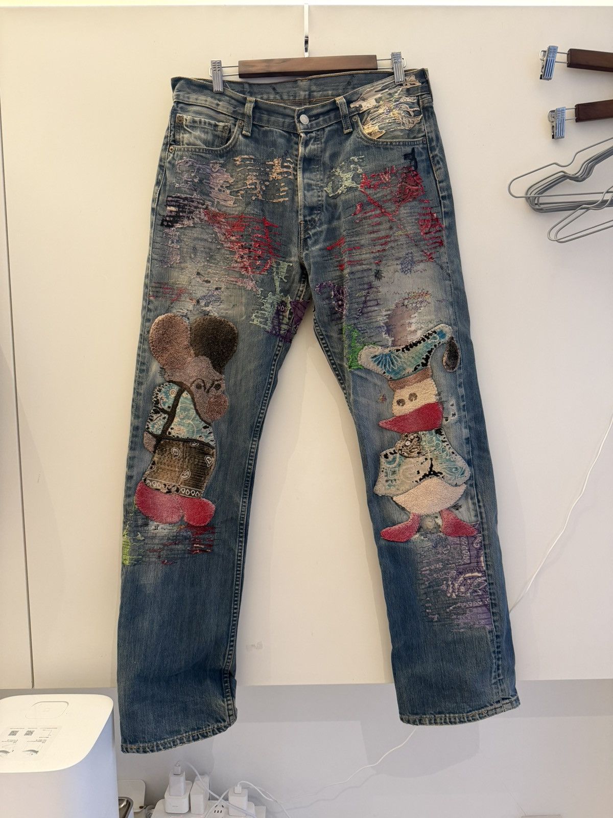 Proleta Re Art Proletare Art Boro Repair Denim Ethos Exclusive W32 Size US 32 / EU 48 - 1 Thumbnail