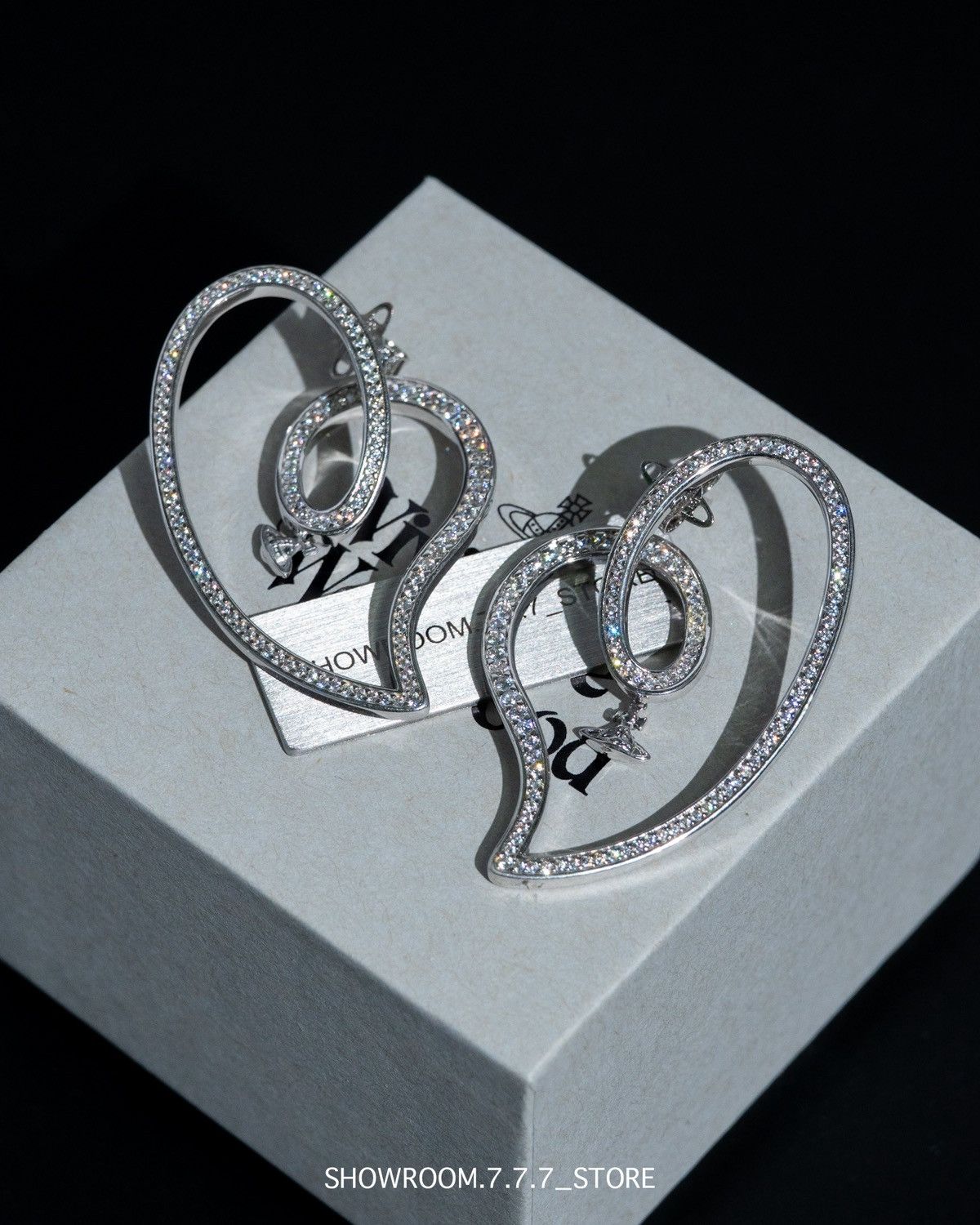 Vivienne Westwood Vivienne Westwood Sosanna Large Earrings Size ONE SIZE - 1 Thumbnail