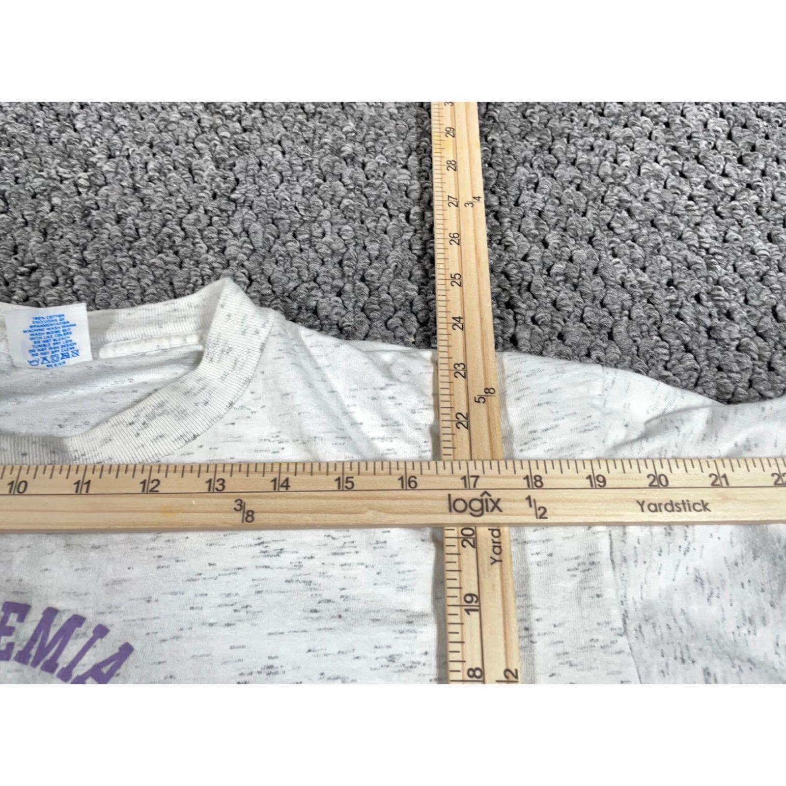 Velva Sheen VINTAGE Velva Sheen University Akron Long Sleeve T-Shirt Adult Large Marled Gray Graphic 90s Retro Mens Size US L / EU 52-54 / 3 - 6 Thumbnail
