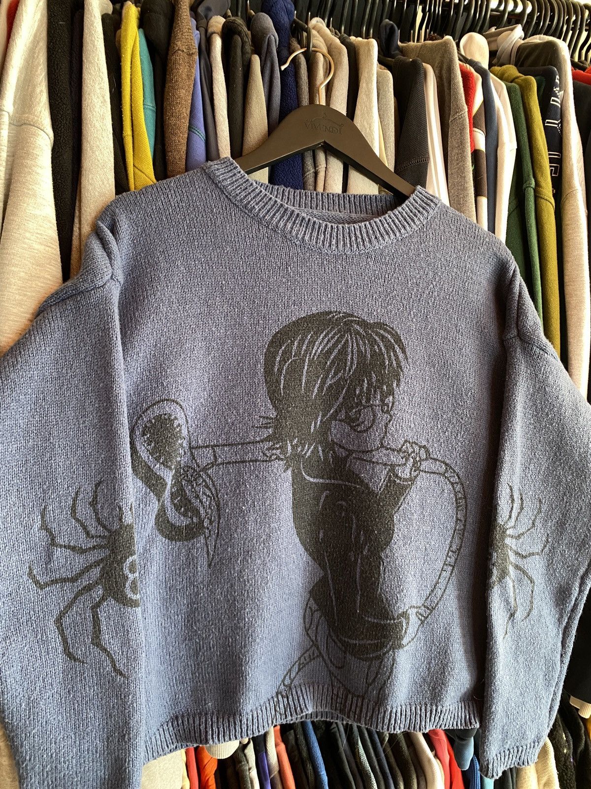 Other VINTAGE HUNTER X HUNTER SHIZUKU OVERSIZED SWEATER Size M / US 6-8 / IT 42-44 - 2 Thumbnail