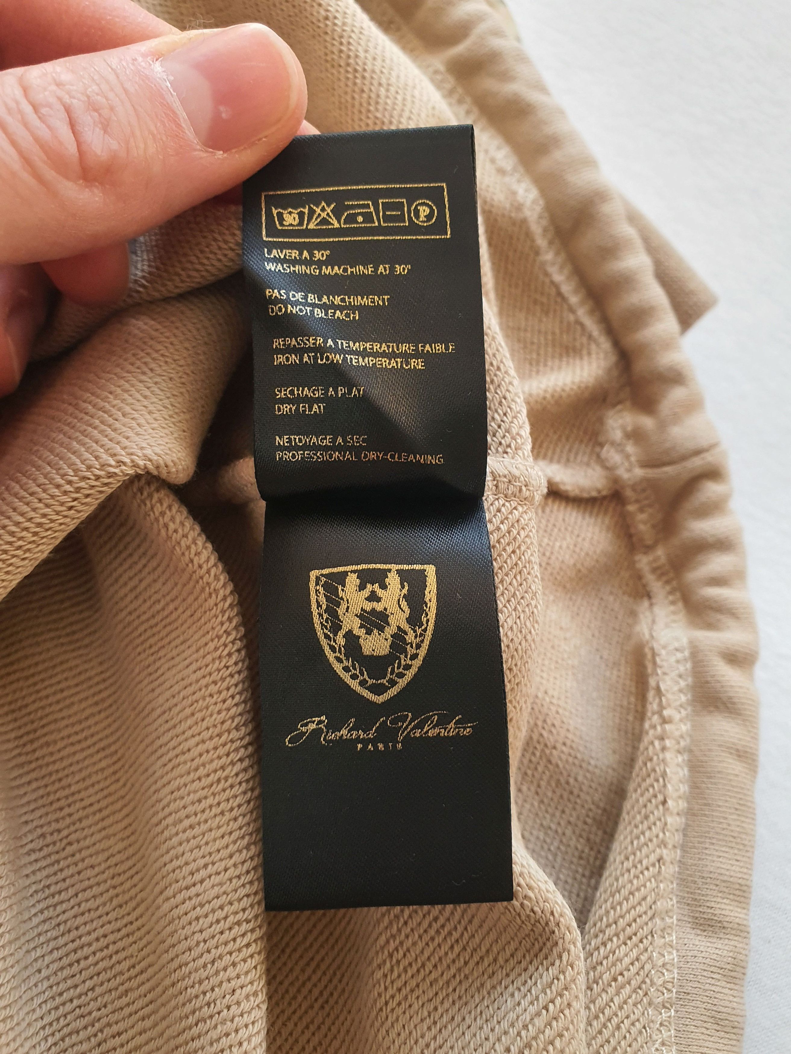 Luxe RICHARD VALENTINE - 'ARMY' Tracksuit Top Hoodie Sweatshirt Size US XXL / EU 58 / 5 - 8 Thumbnail