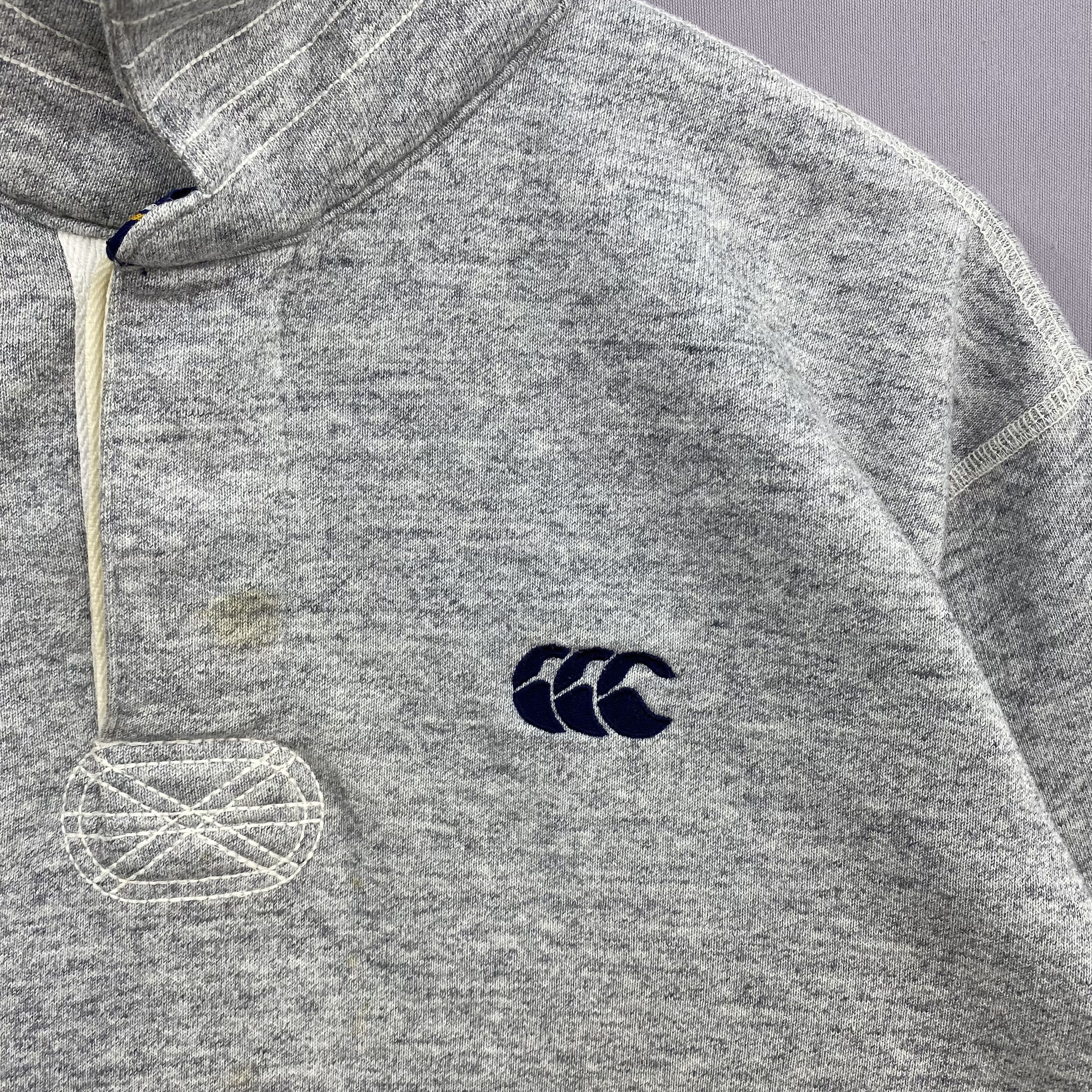 Canterbury of New Zealand Vintage Y2K Canterbury Rugby Half Button Collared Sweater Size US L / EU 52-54 / 3 - 3 Thumbnail