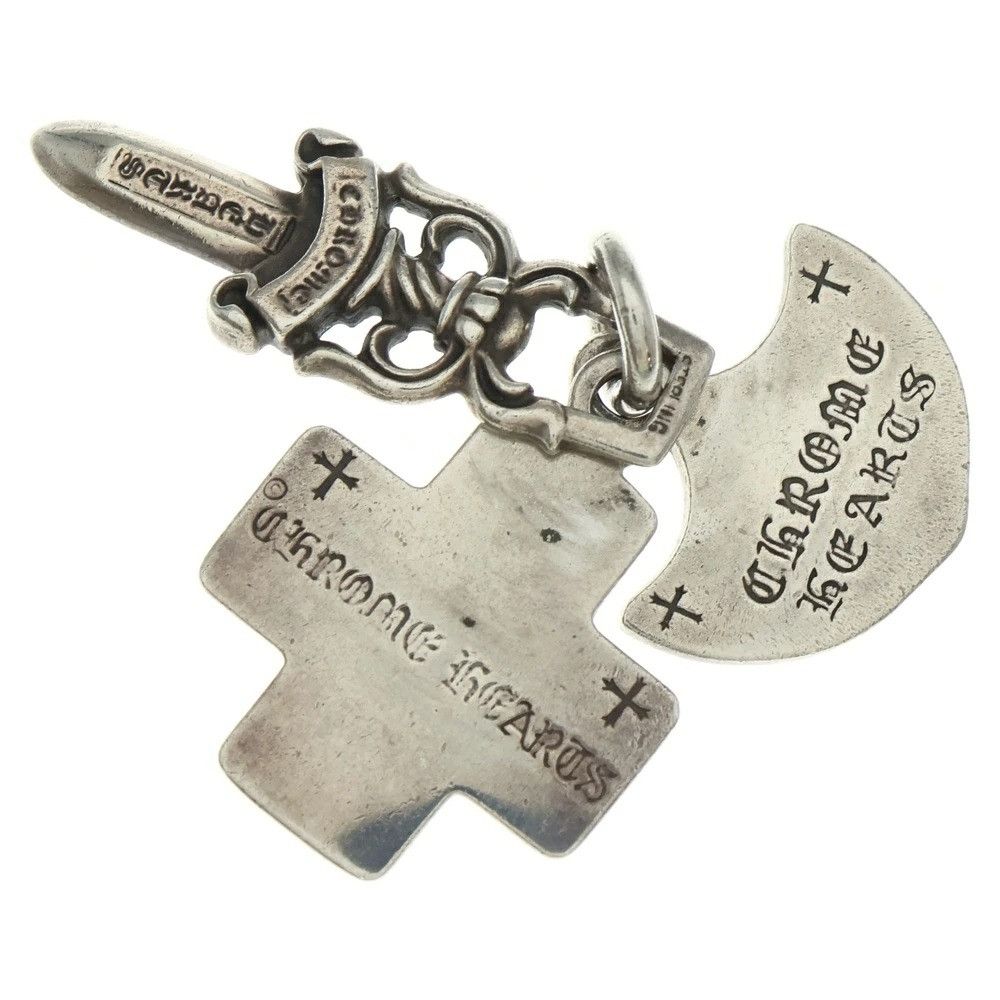 Chrome Hearts CHROME HEARTS 3 TRINKETS PENDANT dagger cross plus Size ONE SIZE - 2 Thumbnail