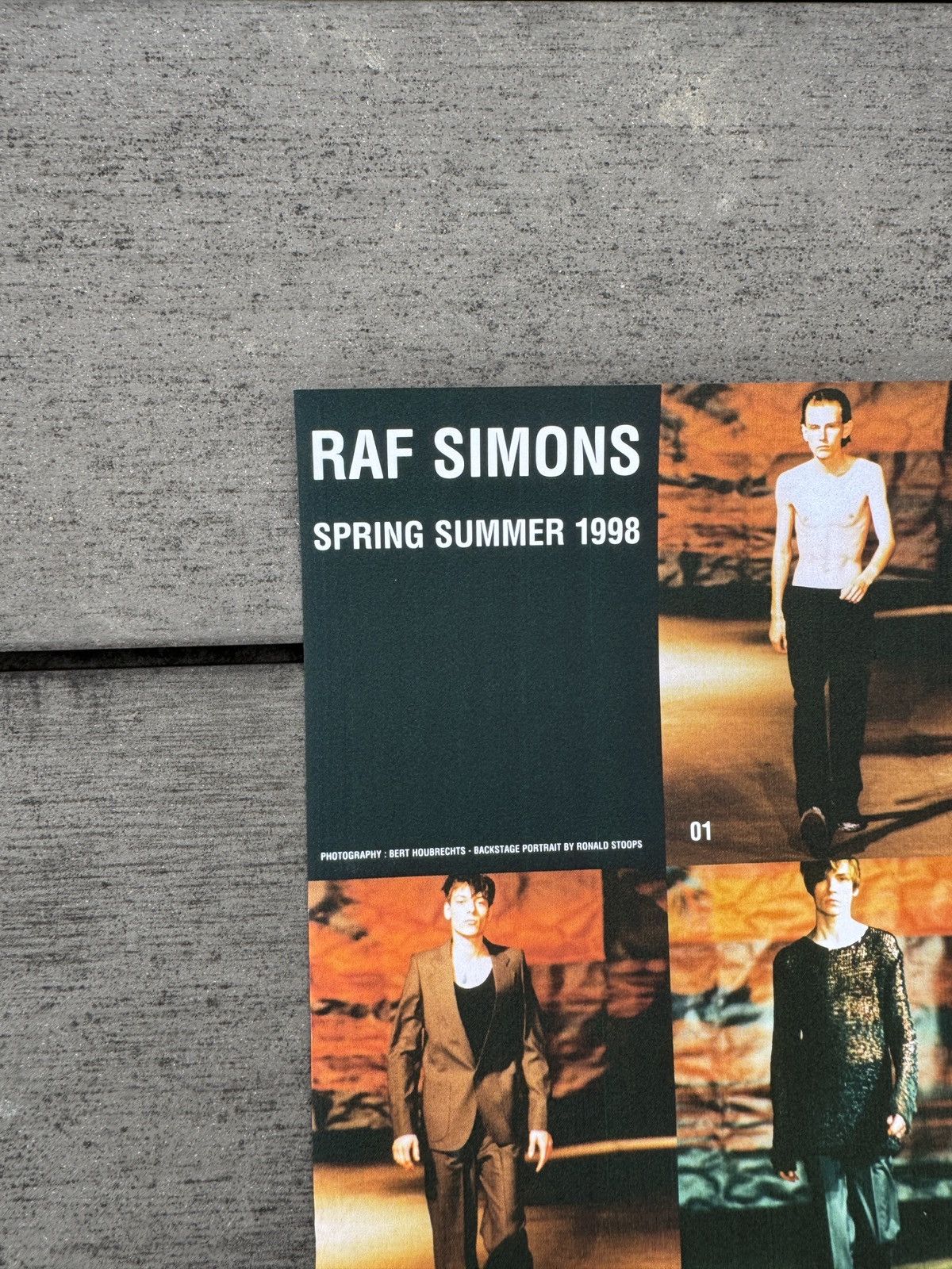 Raf Simons Raf Simons Spring Summer 1998 'BLACK PALMS' Big Size Poster Size ONE SIZE - 3 Thumbnail