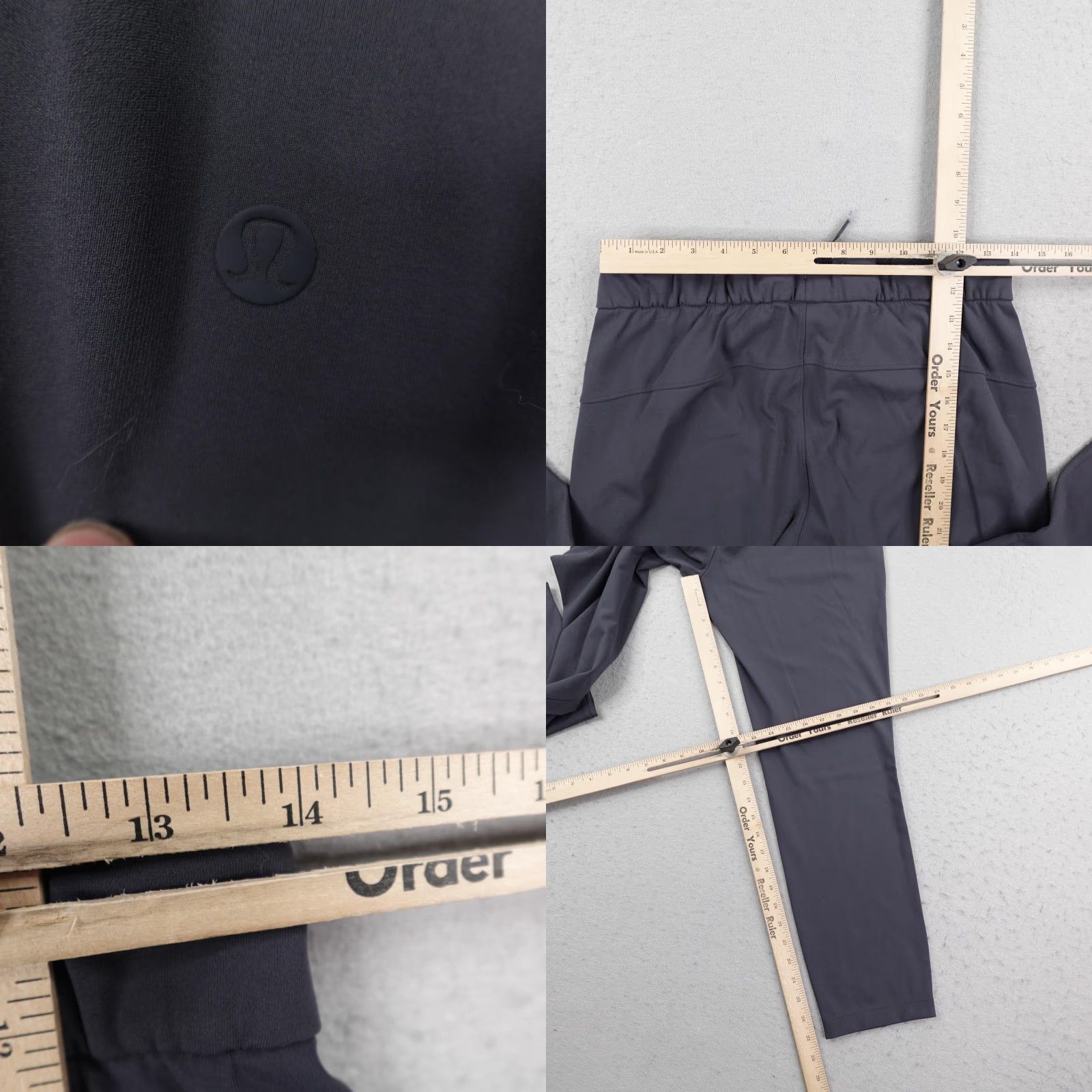 Lululemon Lululemon Pants Womens 6 Gray Dark Shadow On The Fly Pant 28" Joggers Athletic Size 28" / US 6 / IT 42 - 8 Thumbnail