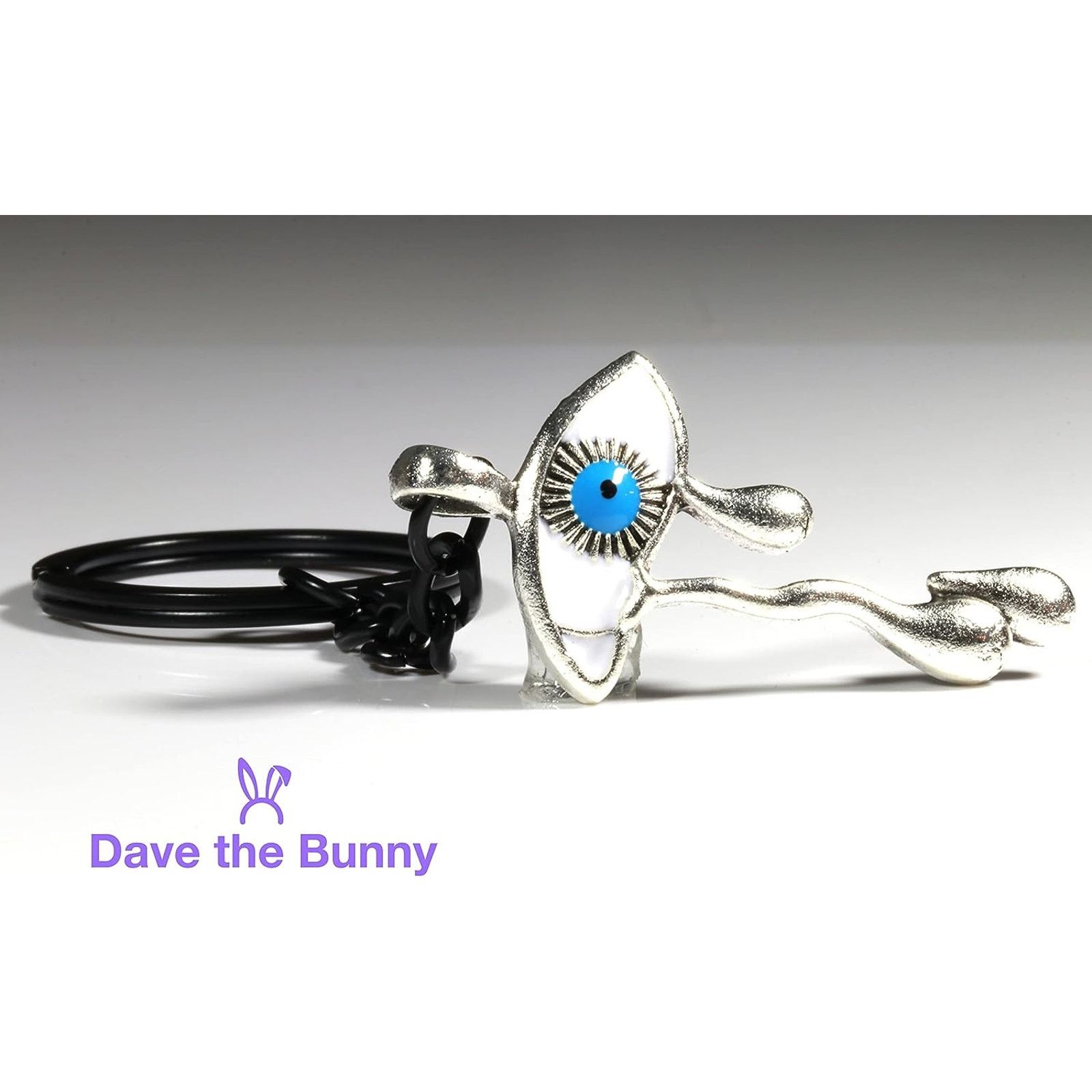 & Other Stories Evil Eye Keychain - Evil Eye Charm Protection Keychain Size ONE SIZE - 3 Thumbnail