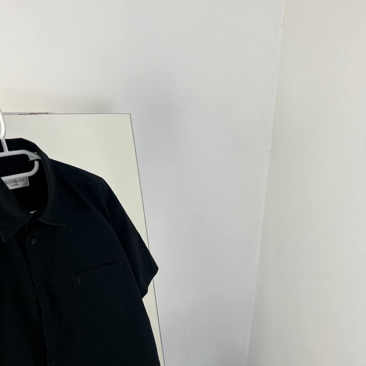 Yves Saint Laurent Yves Saint Laurent Vintage Button Up Shirt Pocket Mini Logo Size US XL / EU 56 / 4 - 2 Thumbnail