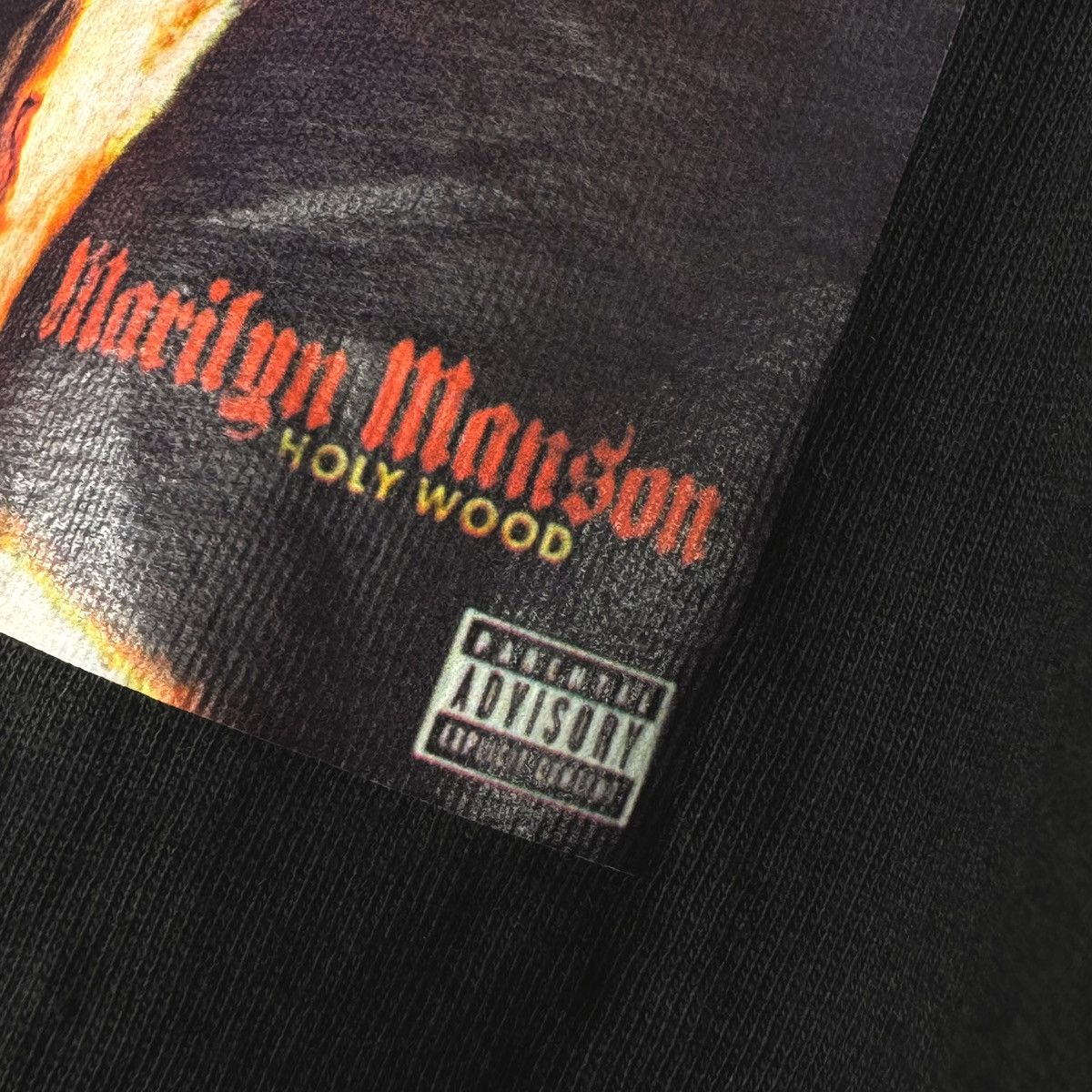 Band Tees Vintage 2000 Marilyn Manson Holywood Parental Euro T Shirt Size US L / EU 52-54 / 3 - 5 Thumbnail