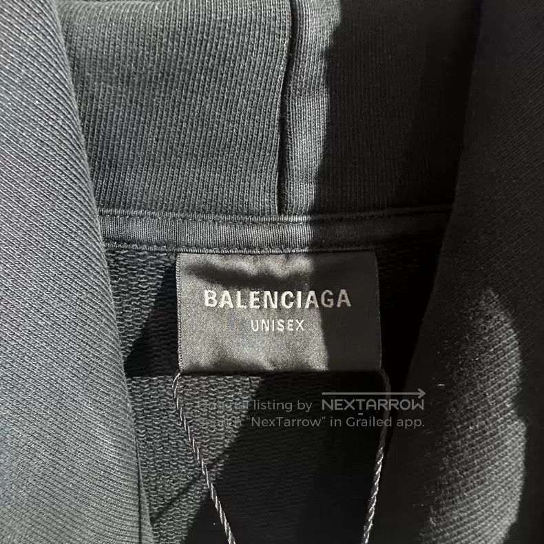 Balenciaga Balenciaga 3B Splashed Aged Hoodie Size US M / EU 48-50 / 2 - 3 Thumbnail