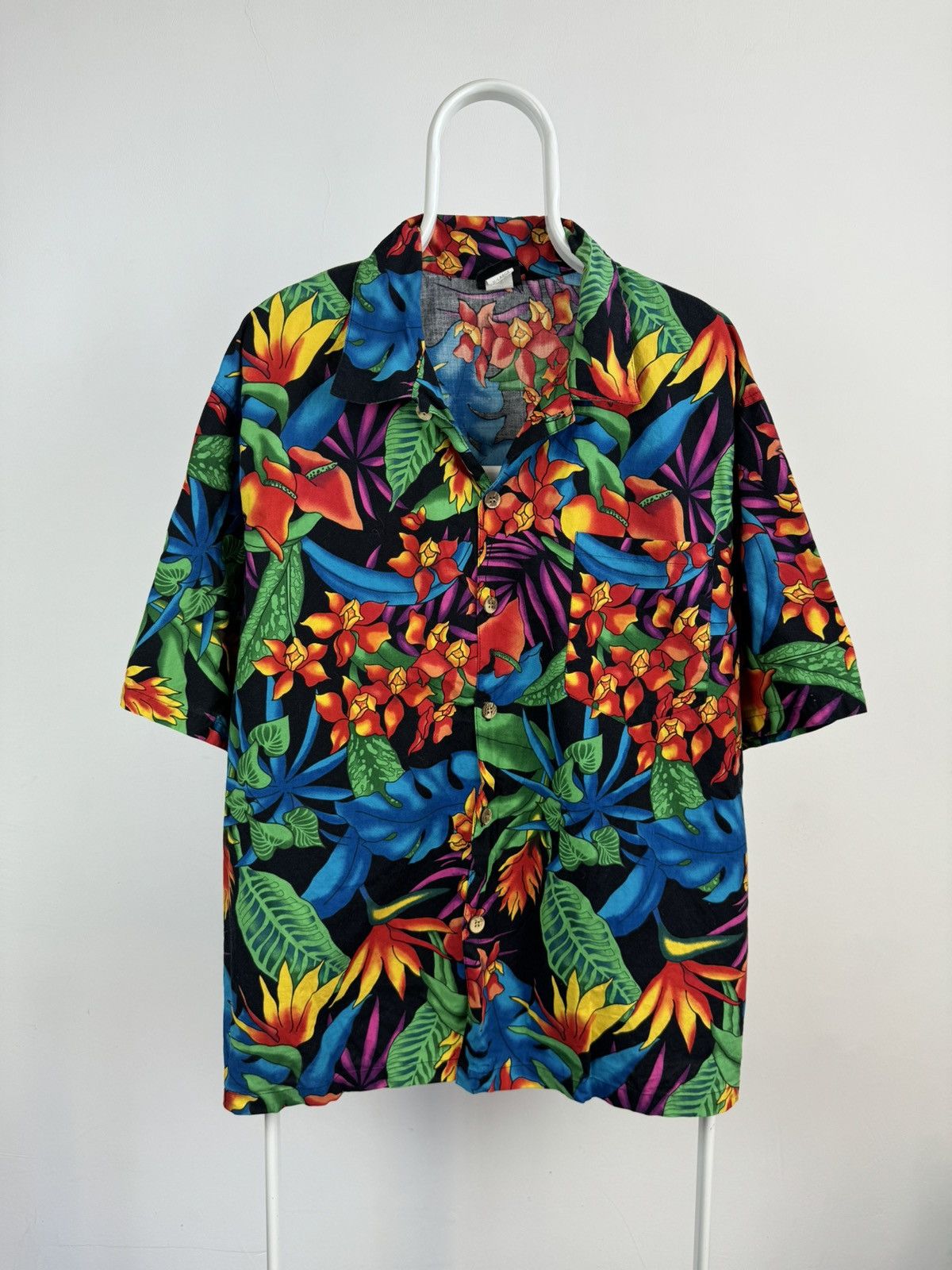 Vintage Vintage Toucan Dance Floral Print Hawaii Style Shirt Size US XL / EU 56 / 4 - 1 Thumbnail