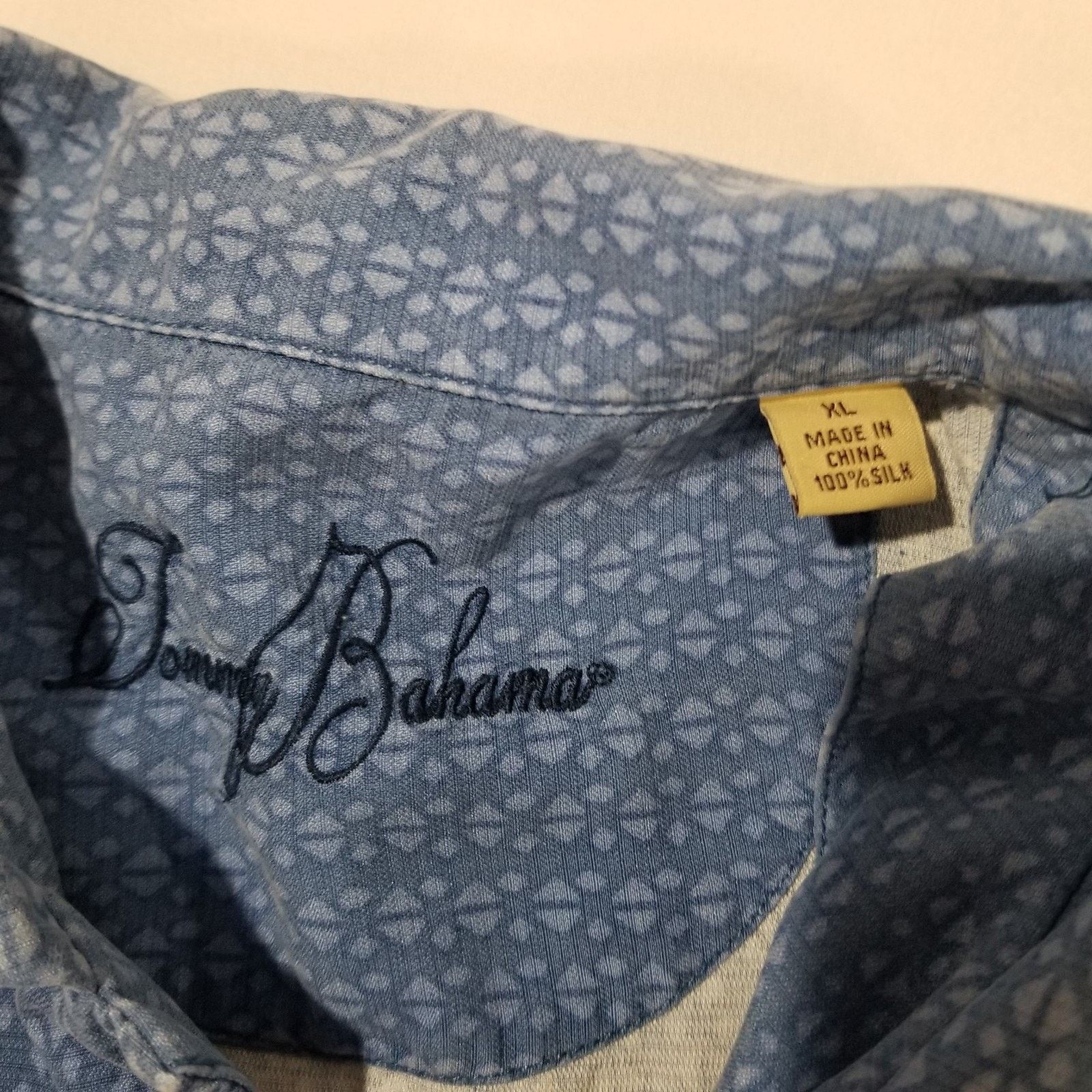 Tommy Bahama Tommy Bahama Shirt XL Aloha Hawaiian Silk Fronds Palm Leaves Size US XL / EU 56 / 4 - 4 Thumbnail